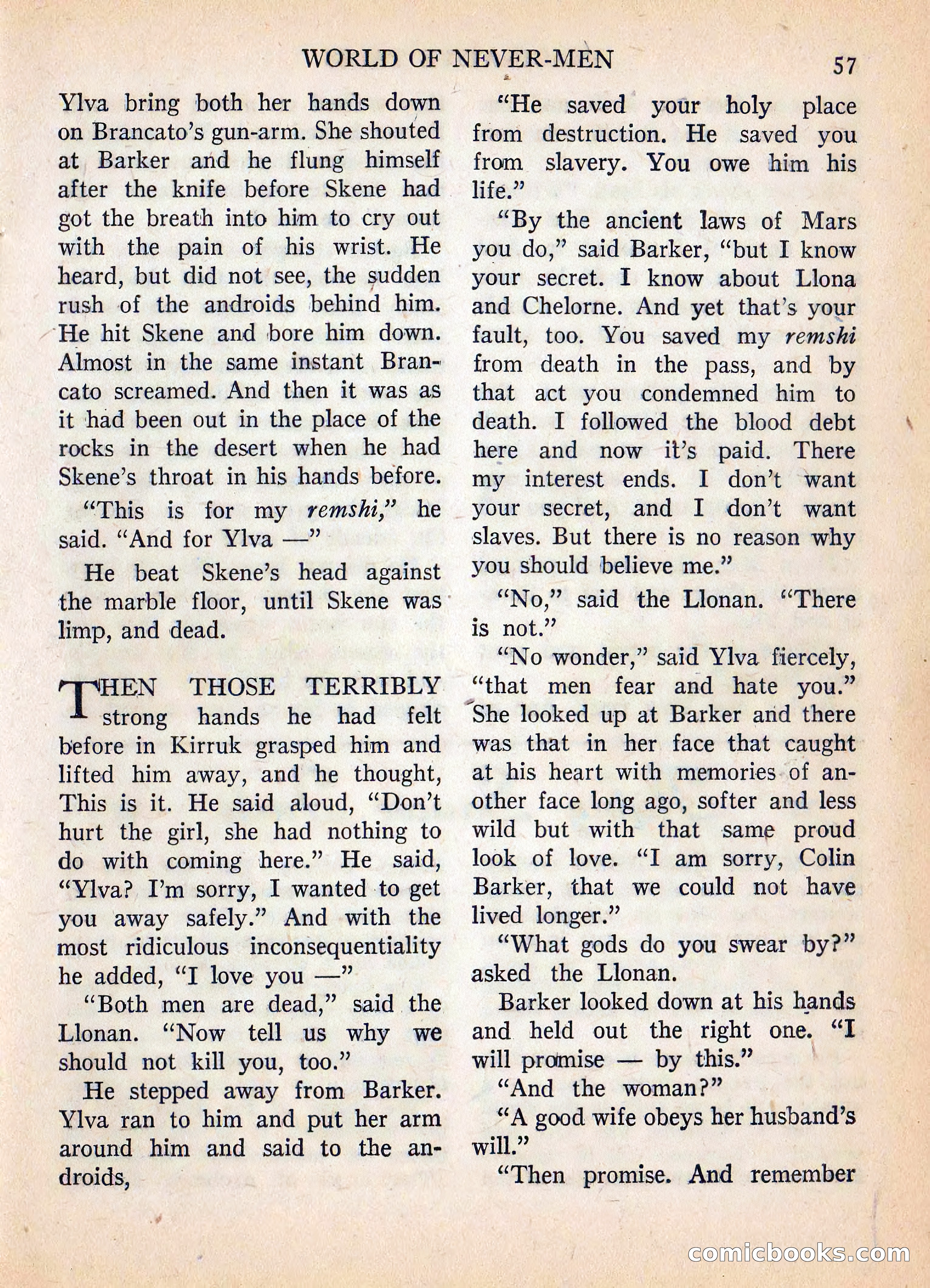 Imaginative Tales, July 1957 — page 58 of 133