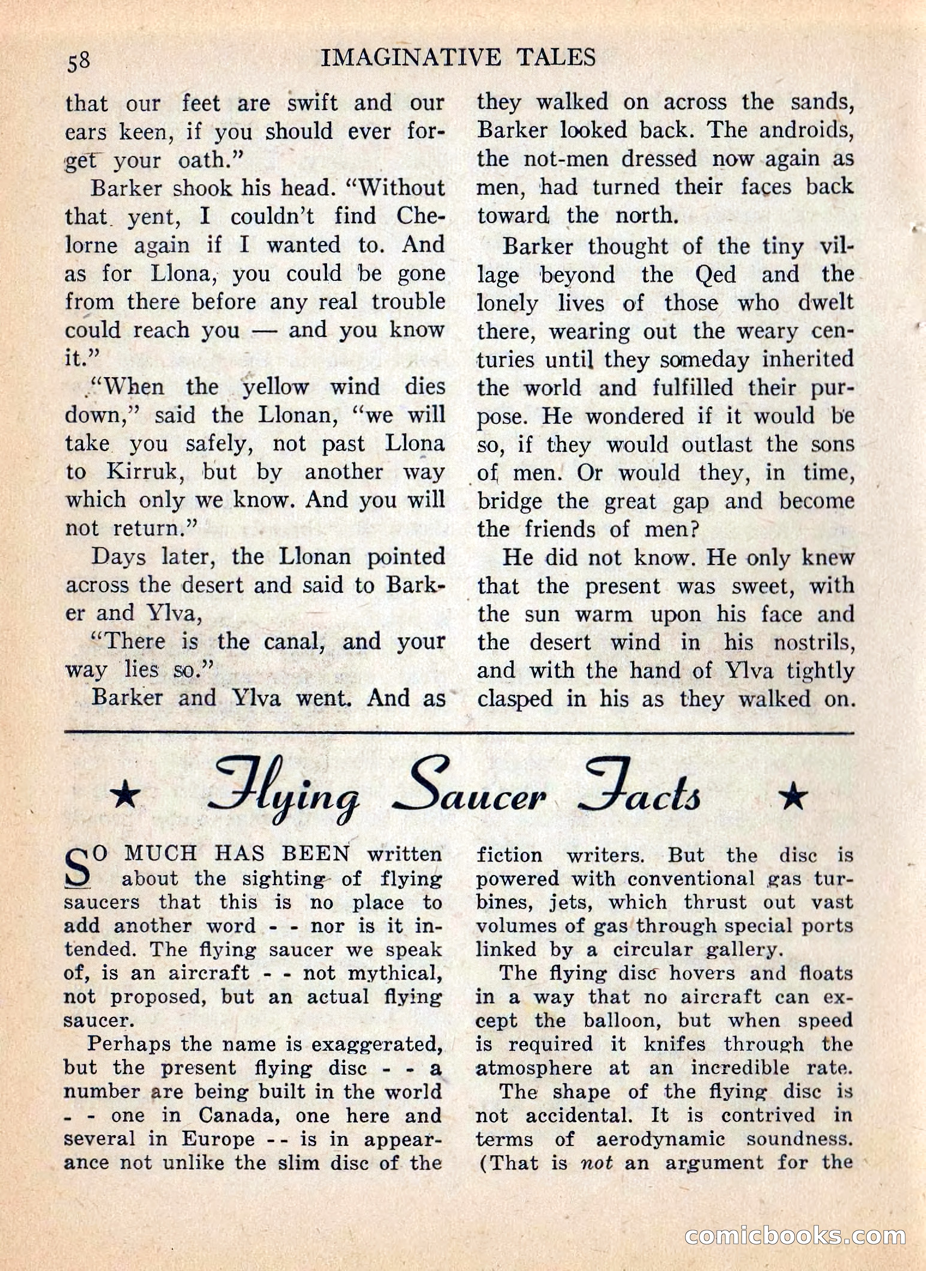 Imaginative Tales, July 1957 — page 59 of 133