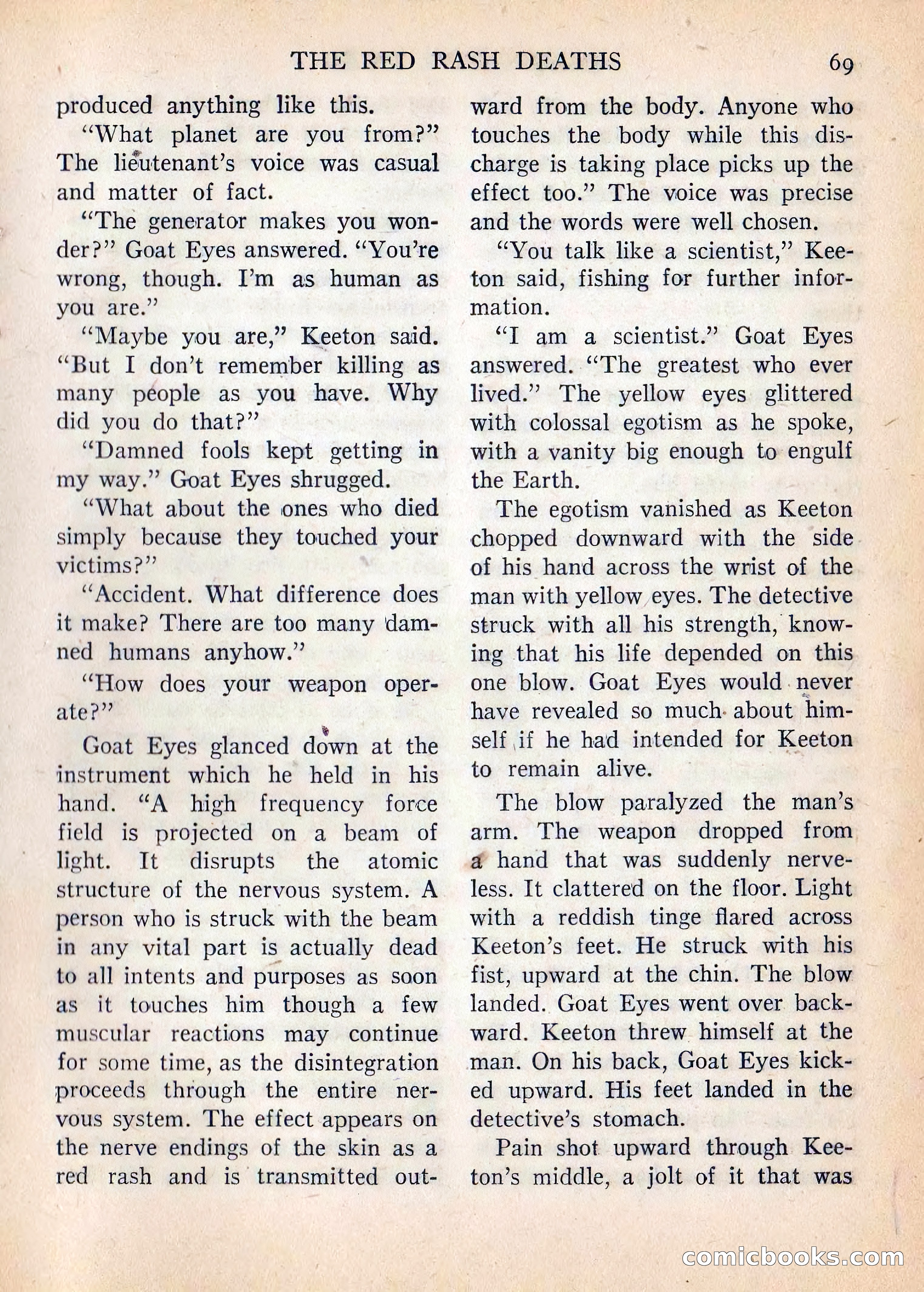 Imaginative Tales, July 1957 — page 70 of 133