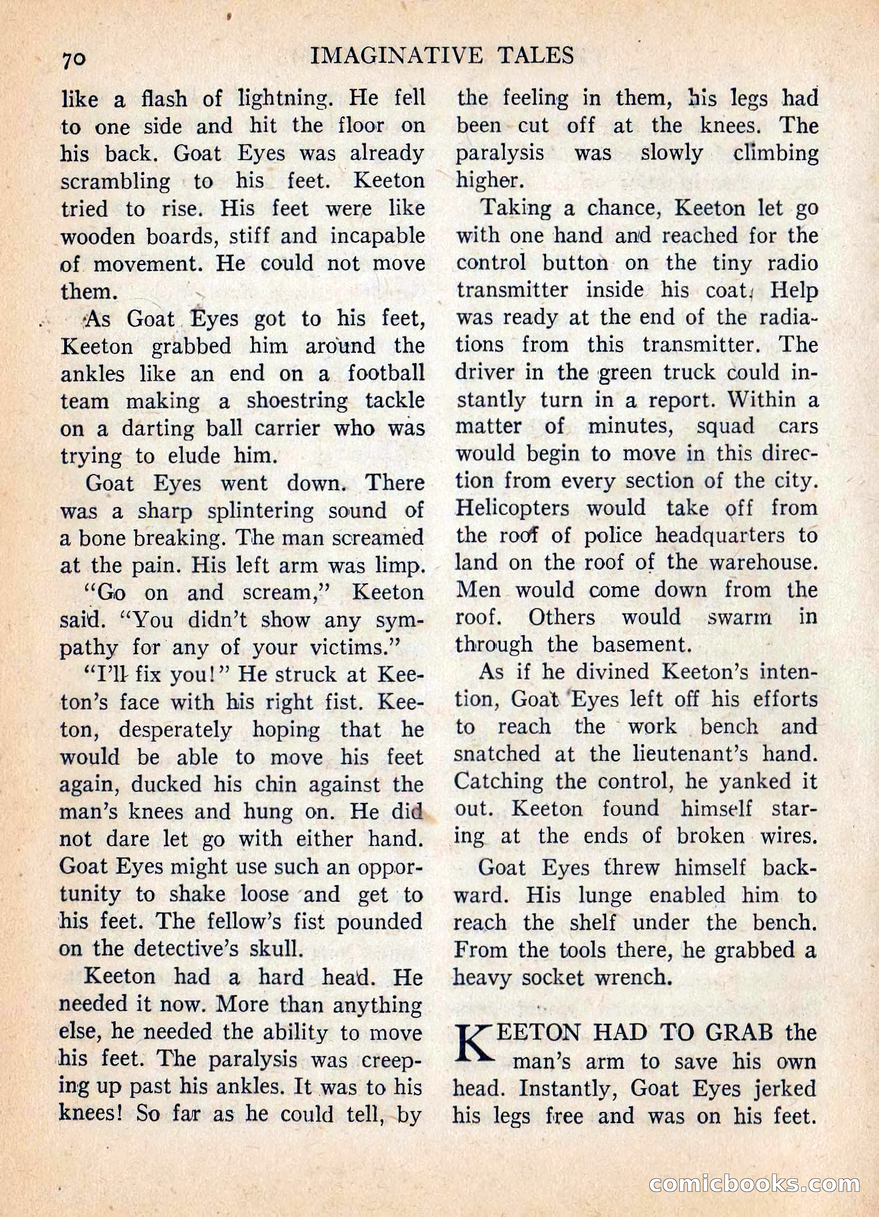 Imaginative Tales, July 1957 — page 71 of 133