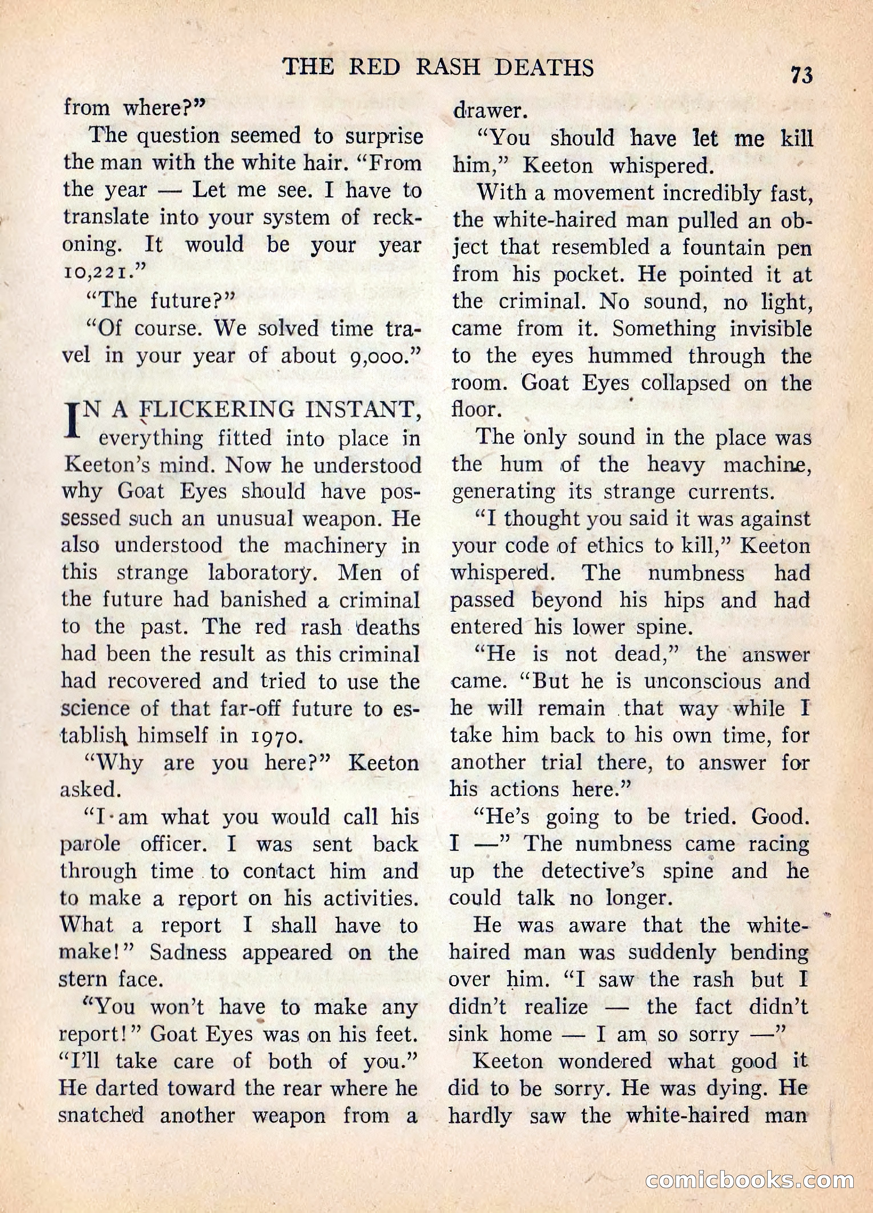 Imaginative Tales, July 1957 — page 74 of 133