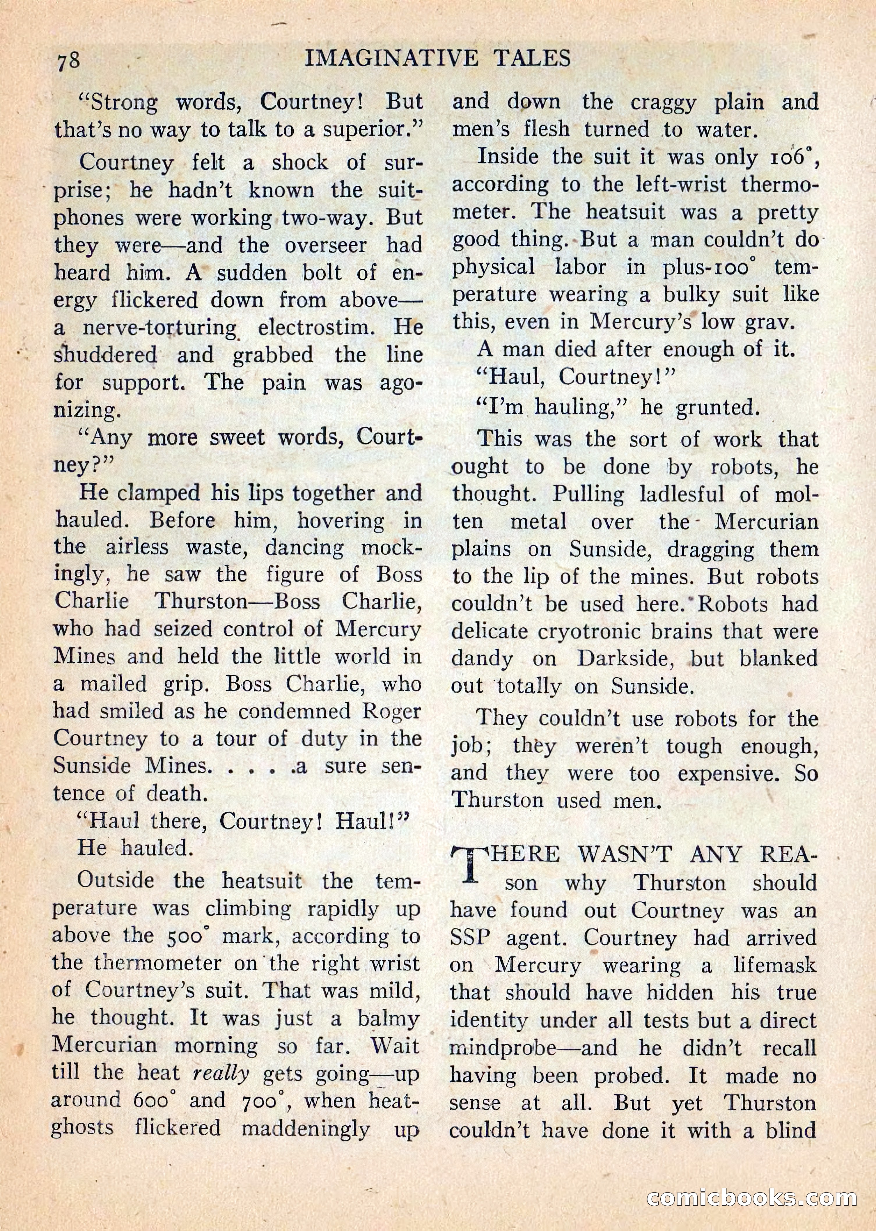 Imaginative Tales, July 1957 — page 79 of 133