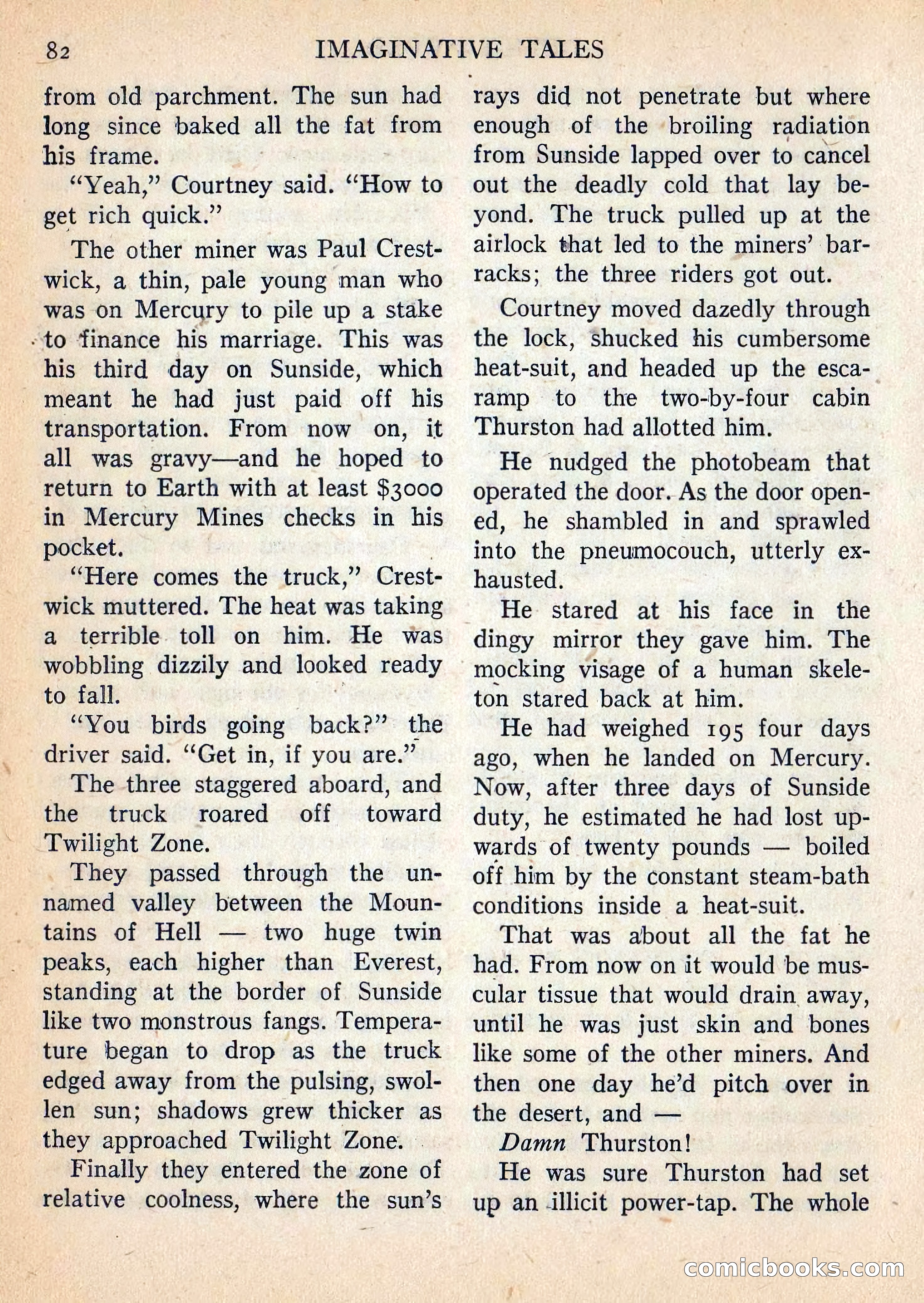Imaginative Tales, July 1957 — page 83 of 133