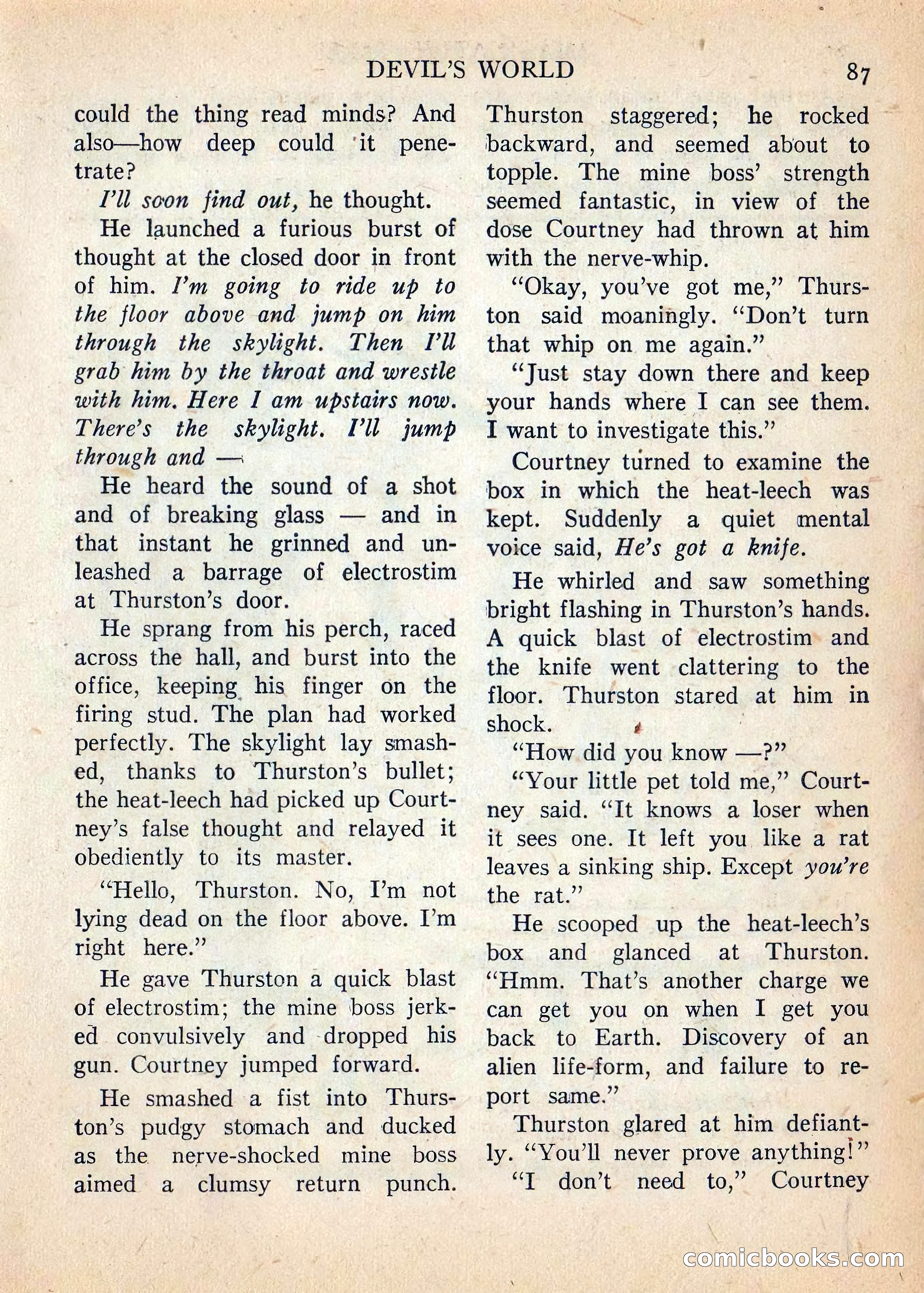 Imaginative Tales, July 1957 — page 88 of 133