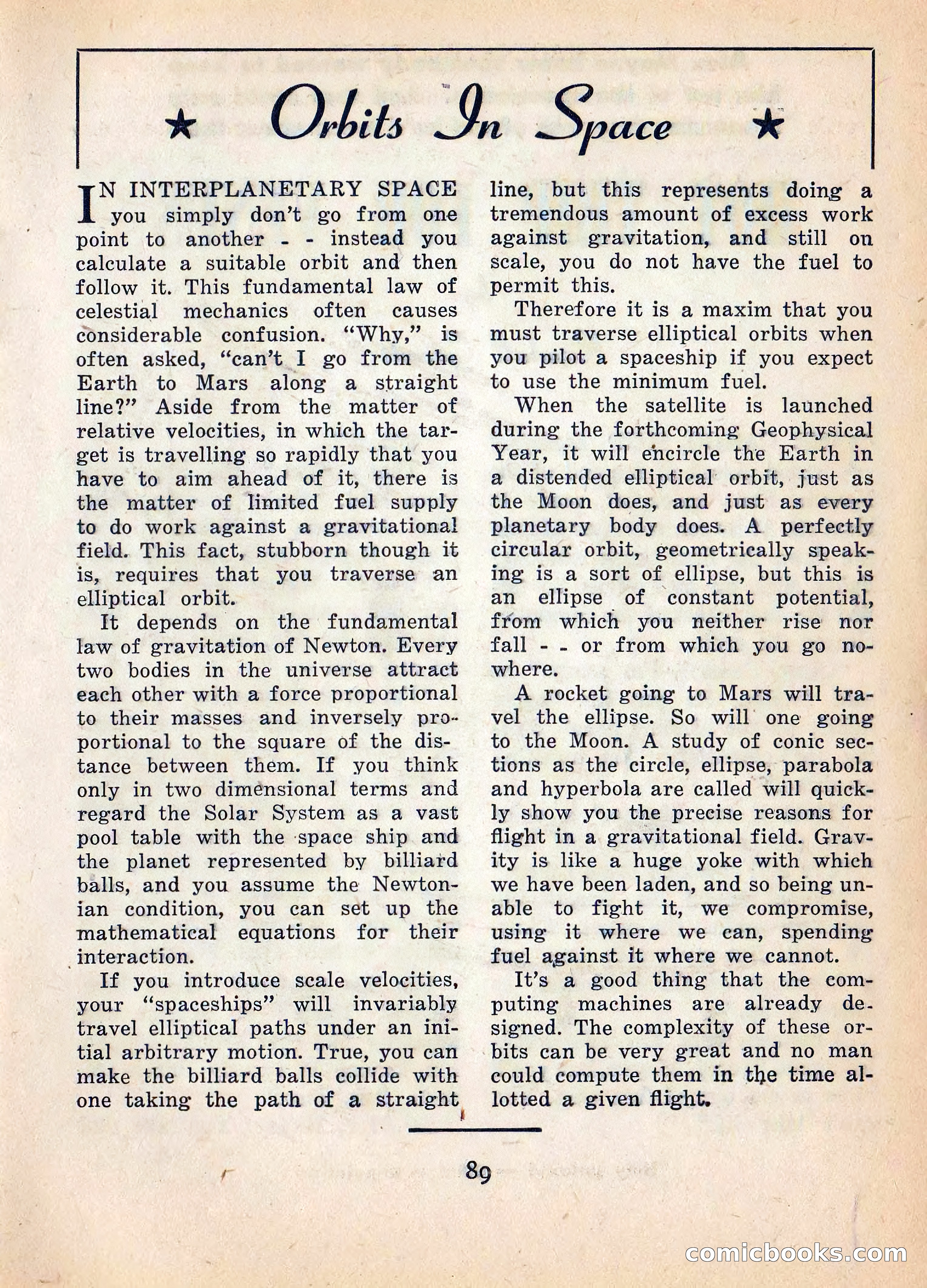 Imaginative Tales, July 1957 — page 90 of 133