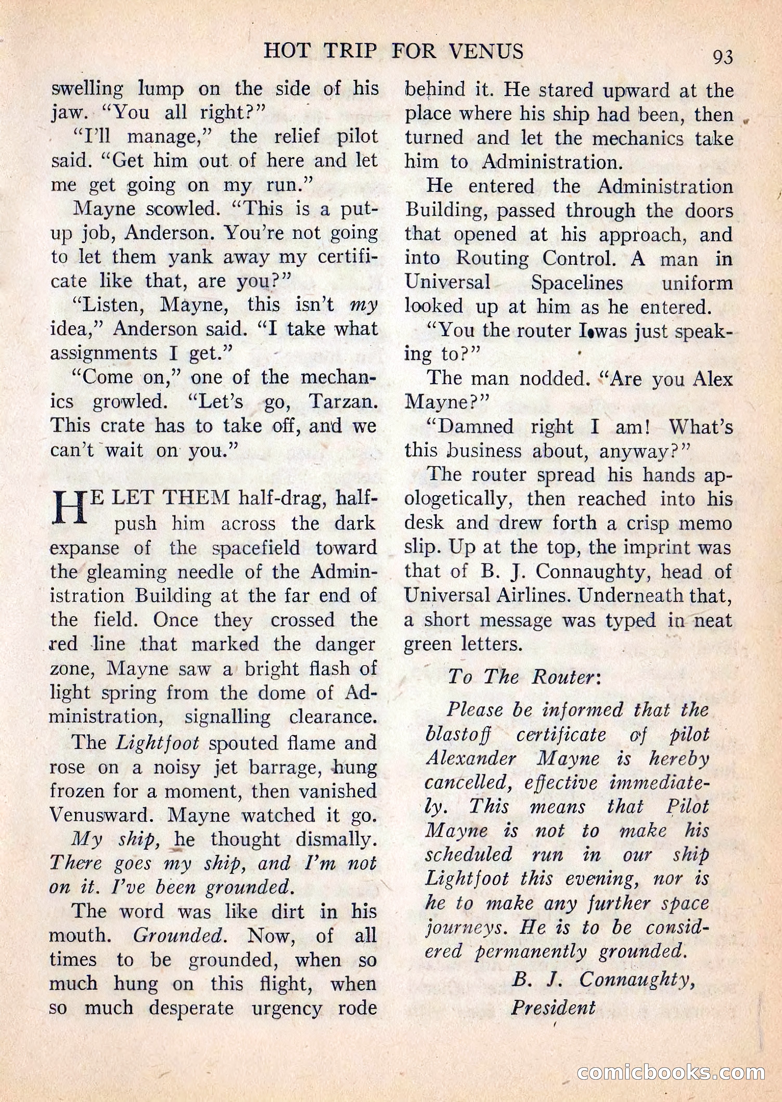 Imaginative Tales, July 1957 — page 94 of 133