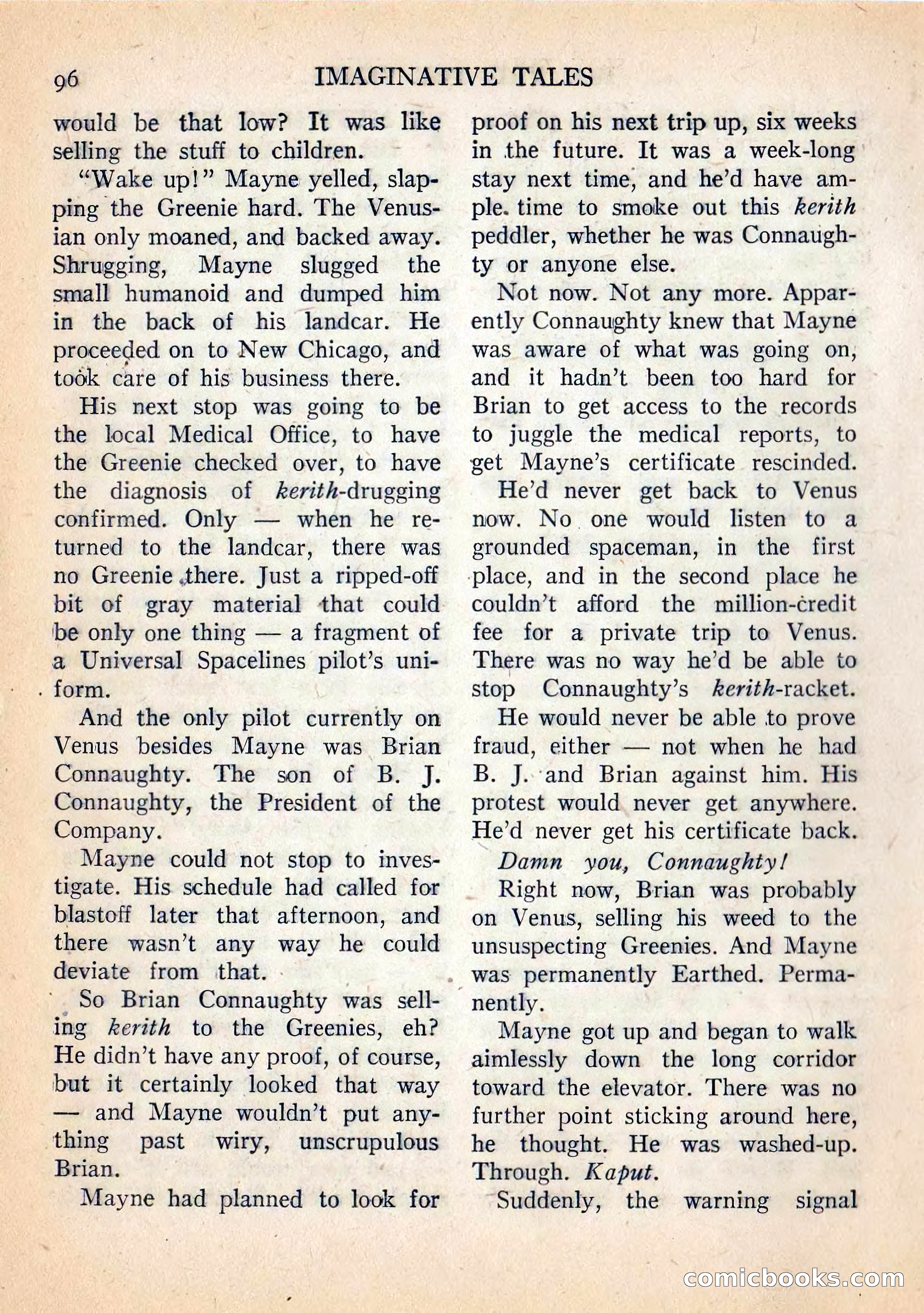 Imaginative Tales, July 1957 — page 97 of 133