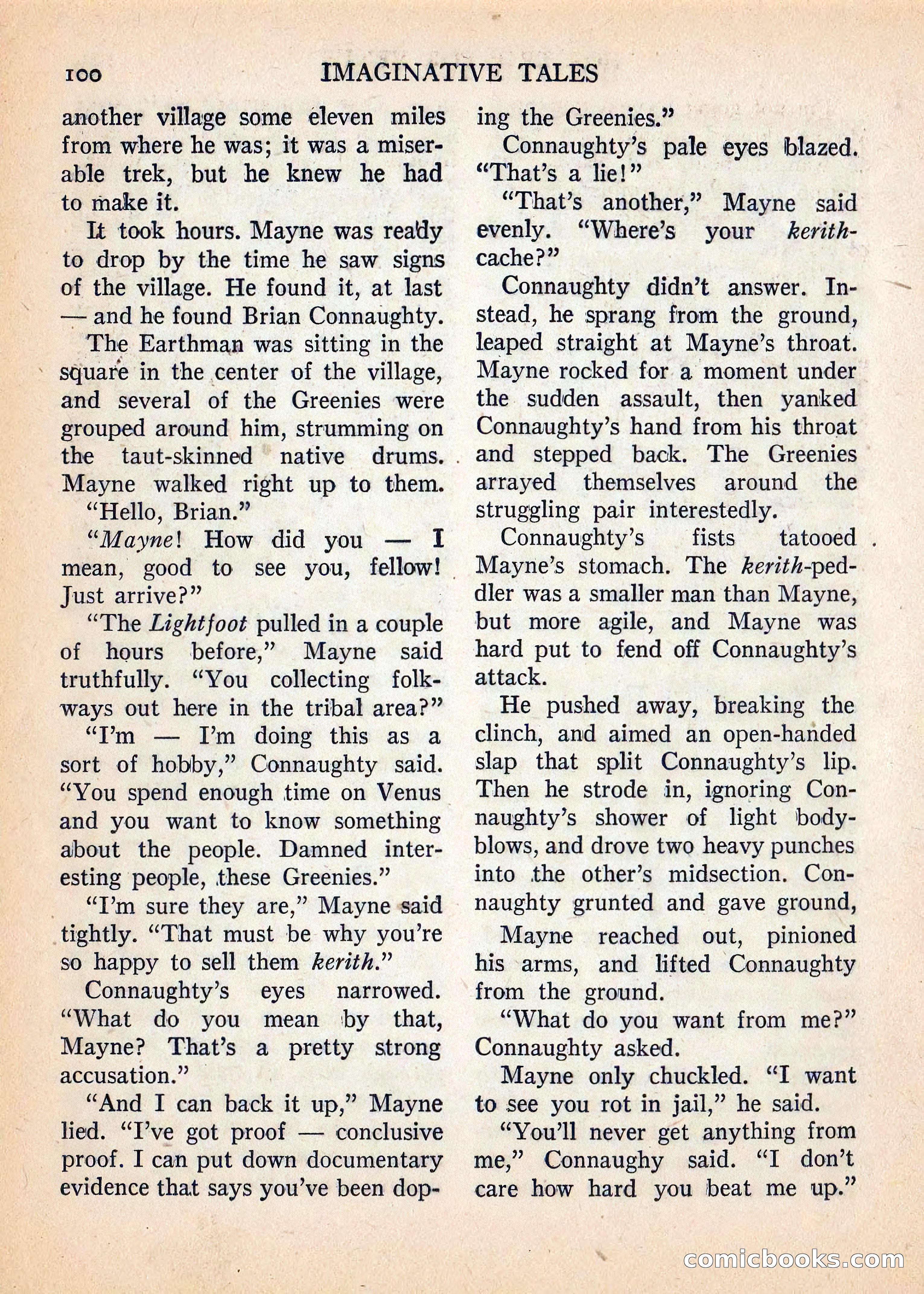 Imaginative Tales, July 1957 — page 101 of 133