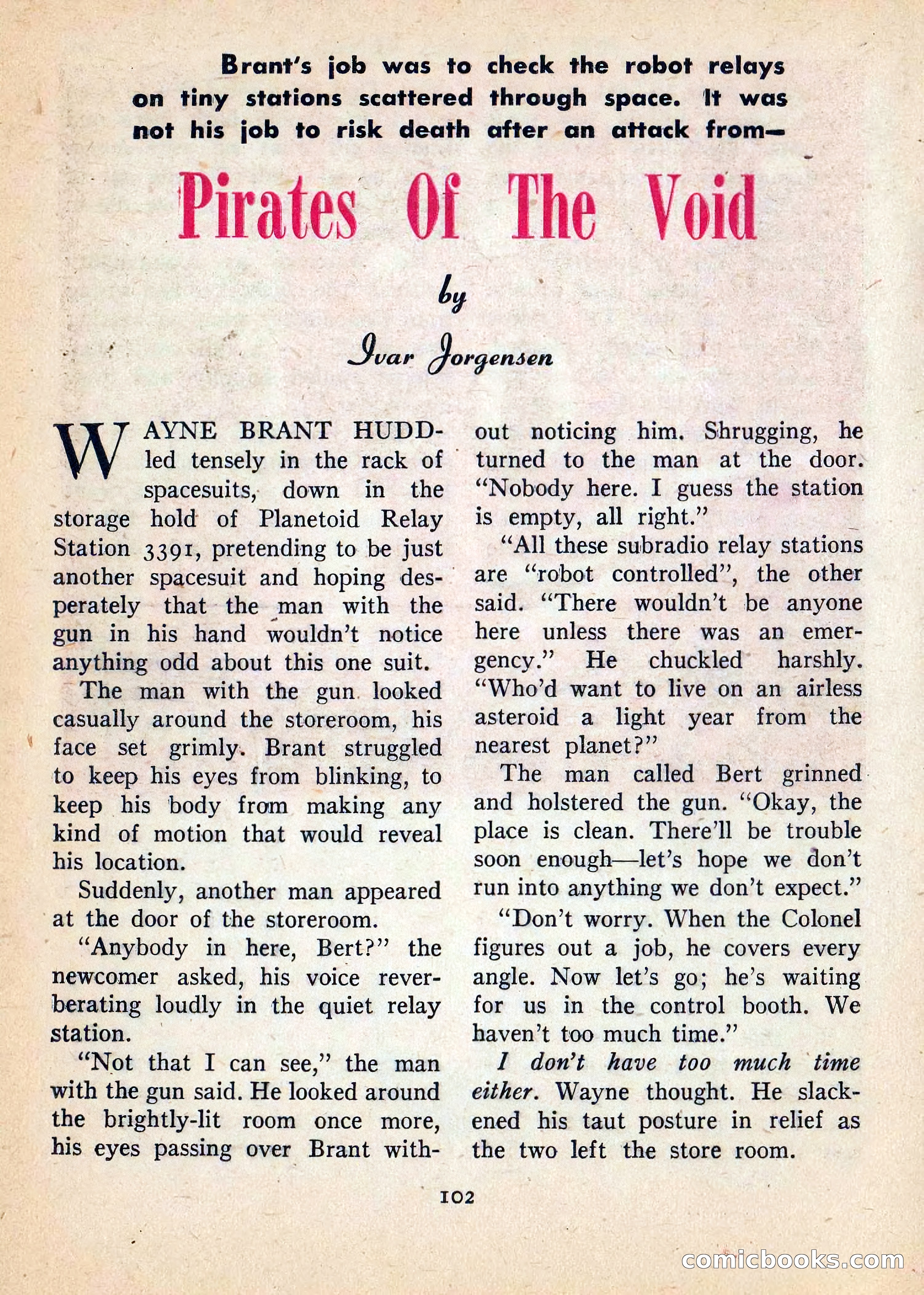 Imaginative Tales, July 1957 — page 103 of 133