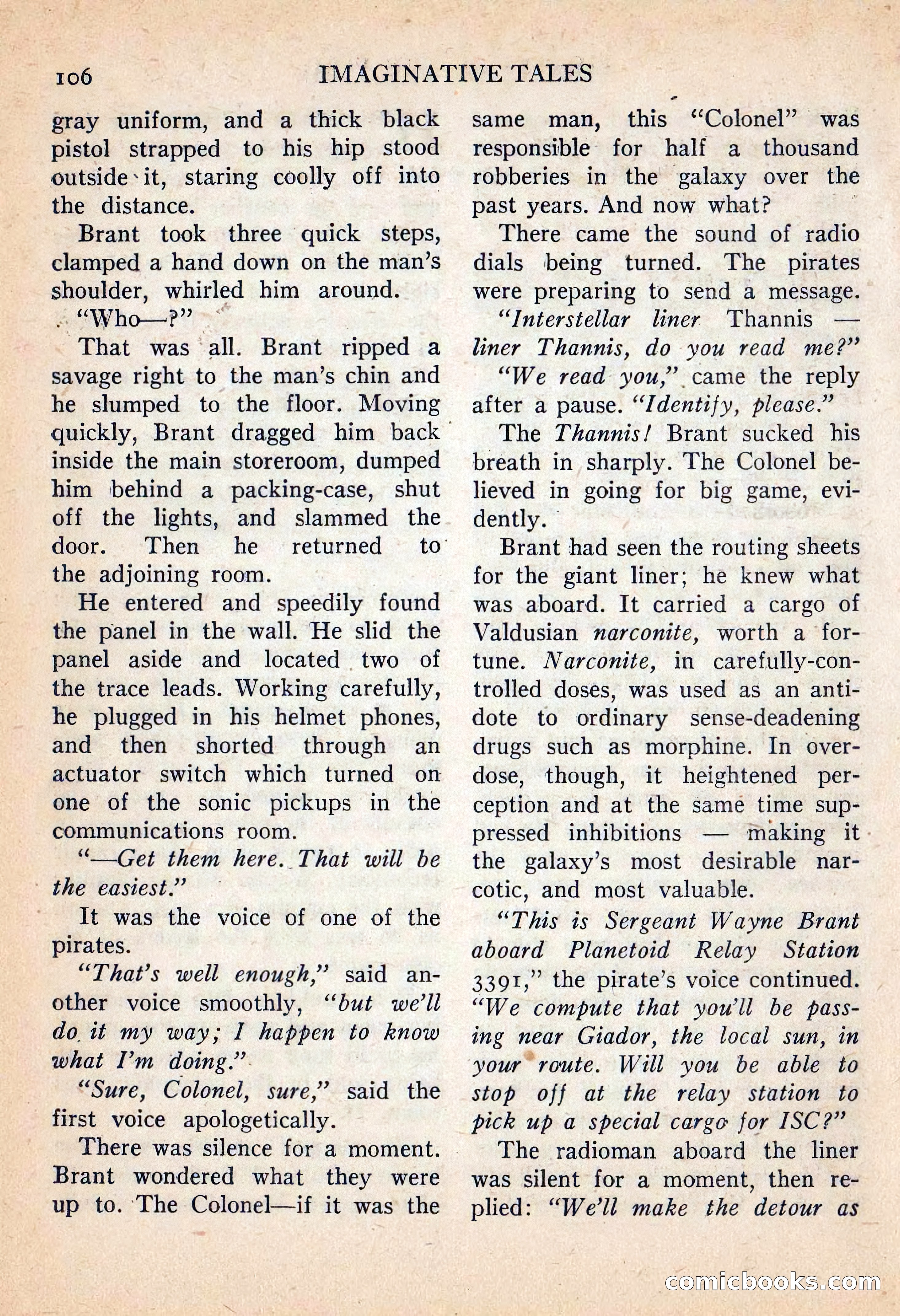 Imaginative Tales, July 1957 — page 107 of 133
