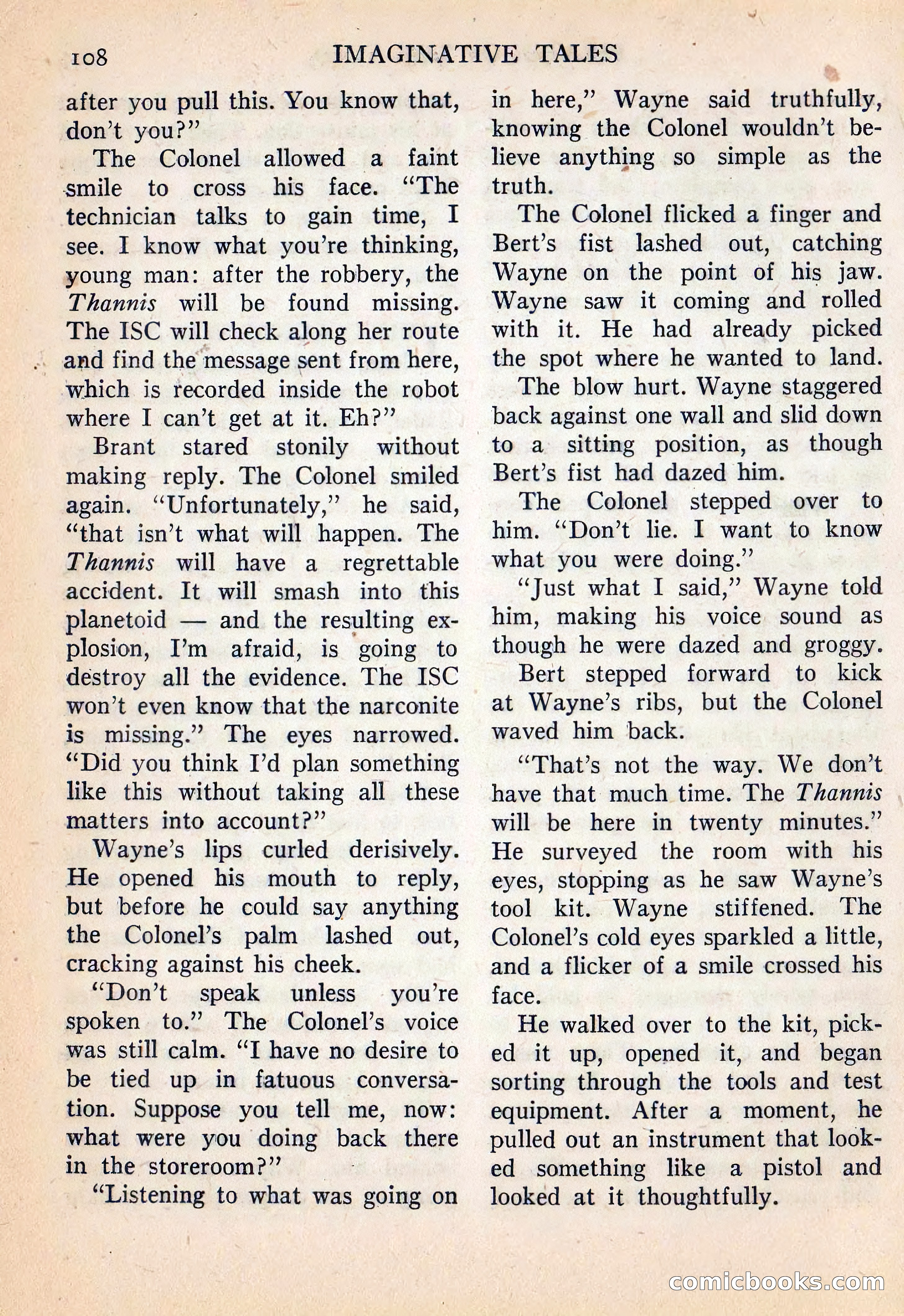 Imaginative Tales, July 1957 — page 109 of 133