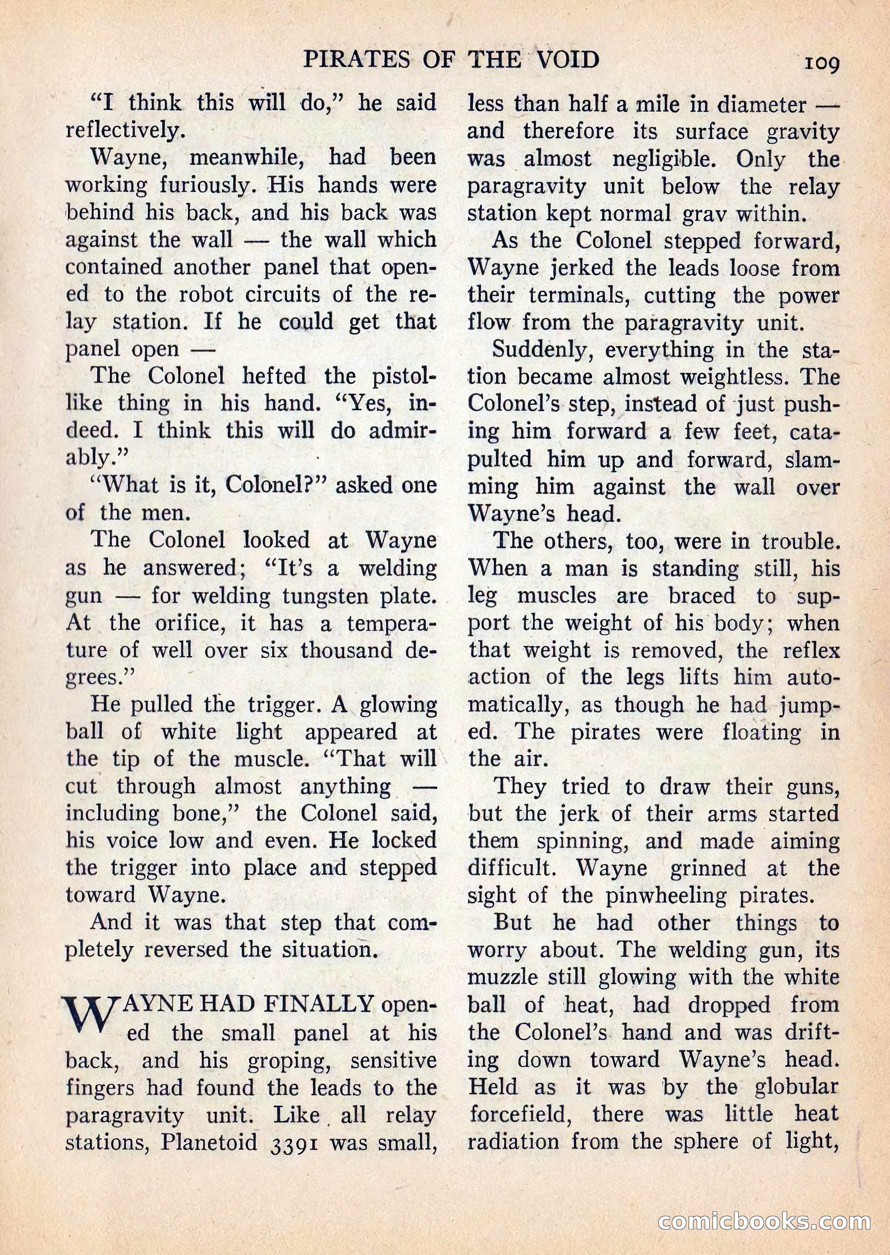 Imaginative Tales, July 1957 — page 110 of 133