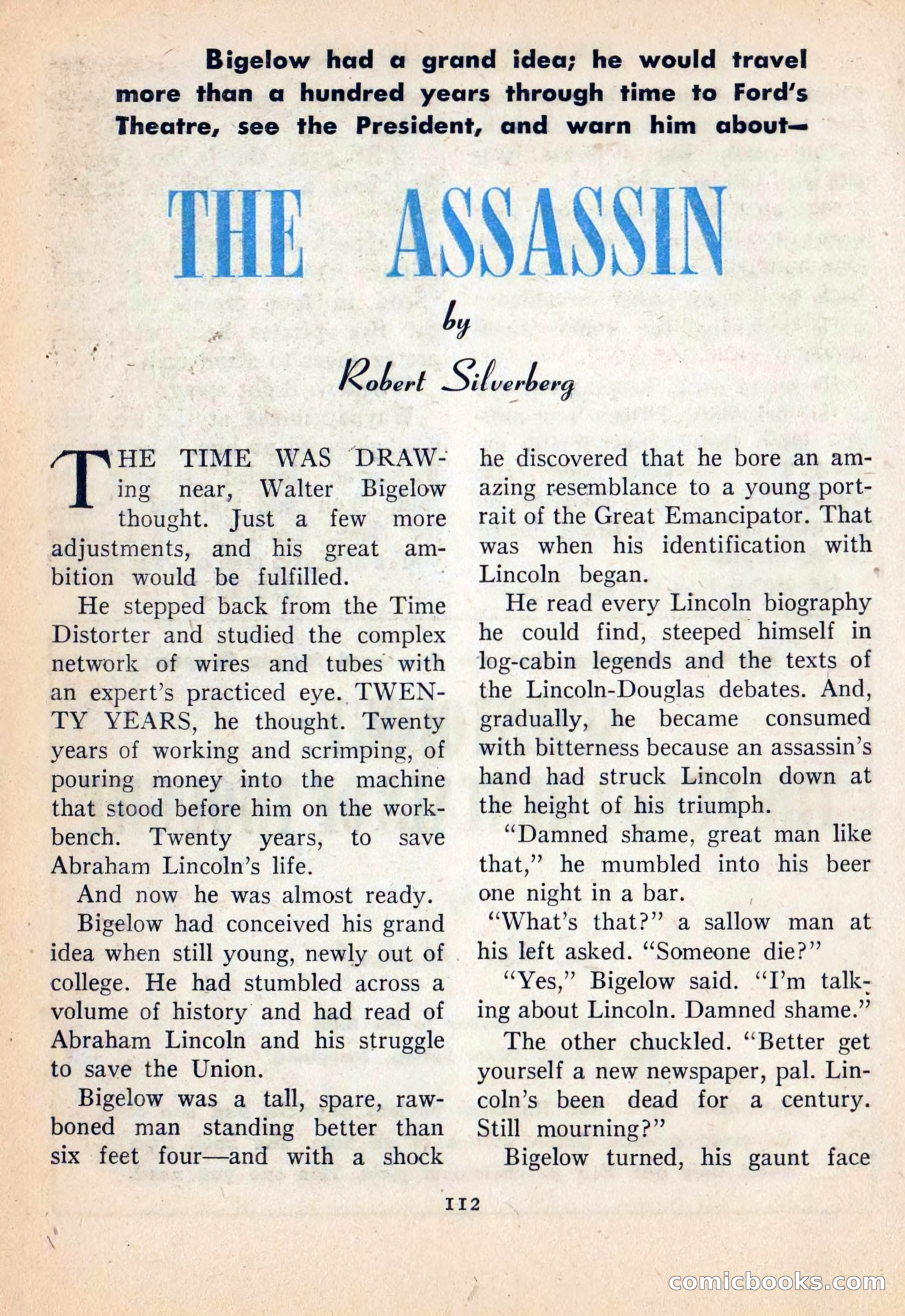 Imaginative Tales, July 1957 — page 113 of 133