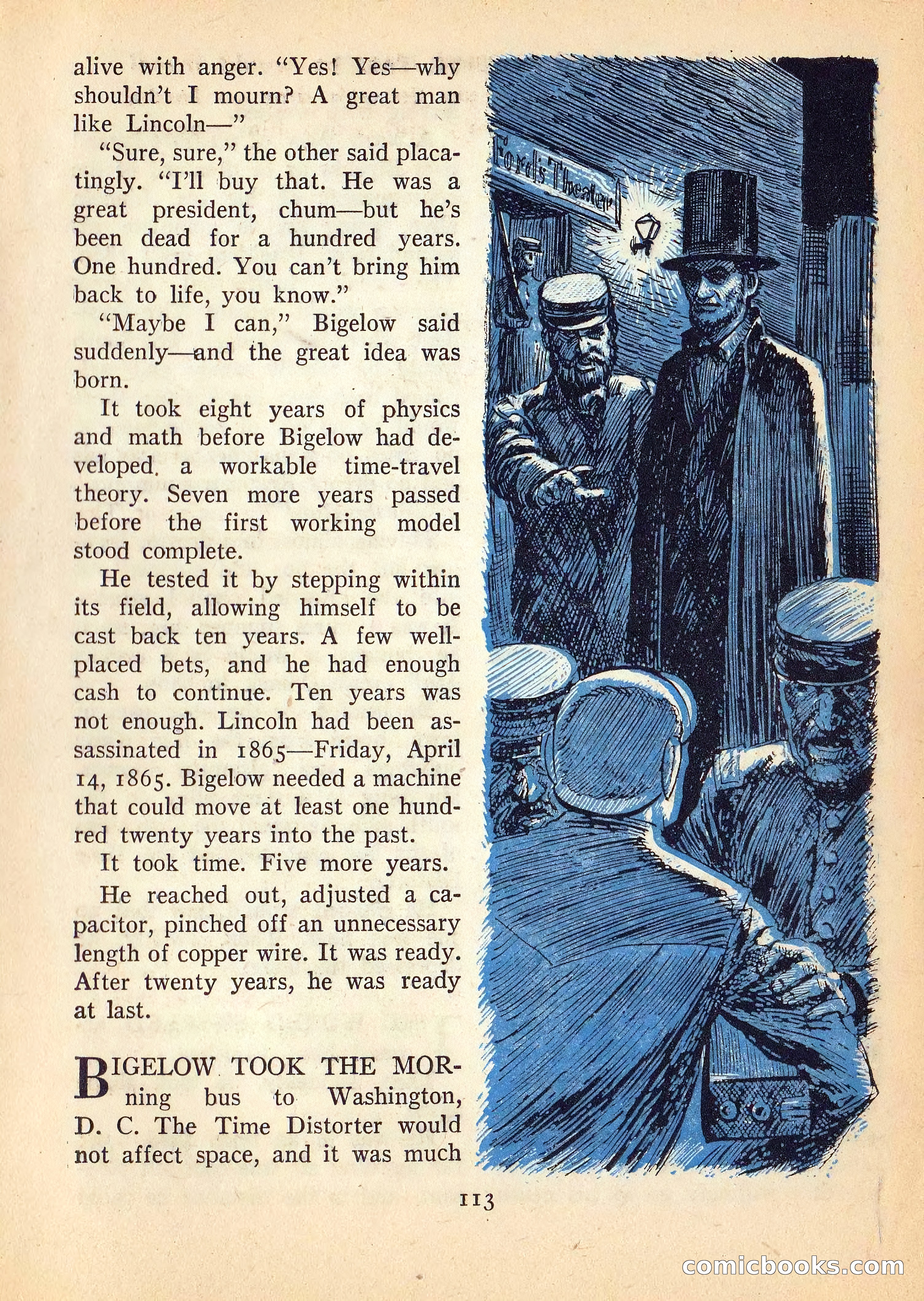 Imaginative Tales, July 1957 — page 114 of 133