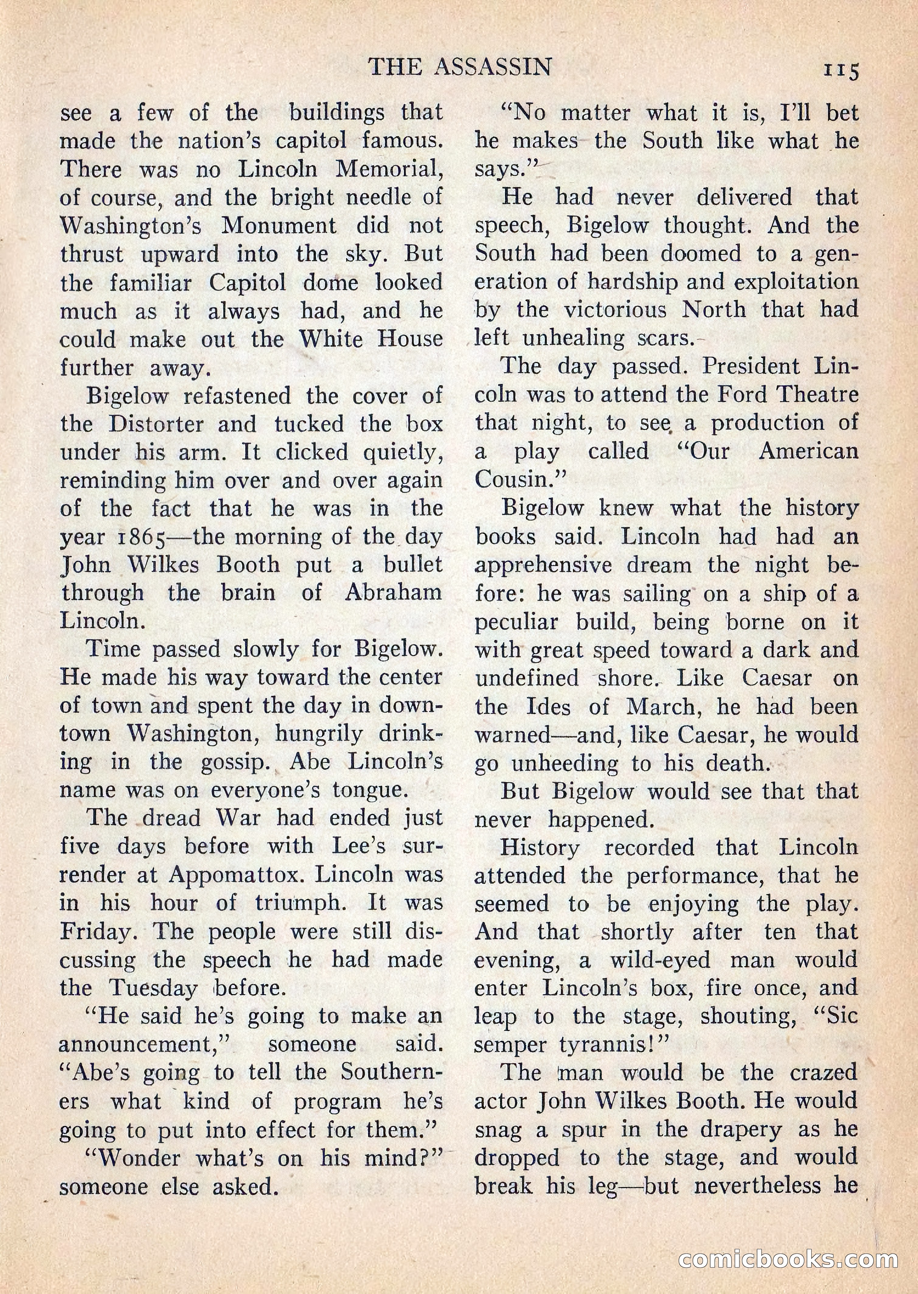 Imaginative Tales, July 1957 — page 116 of 133