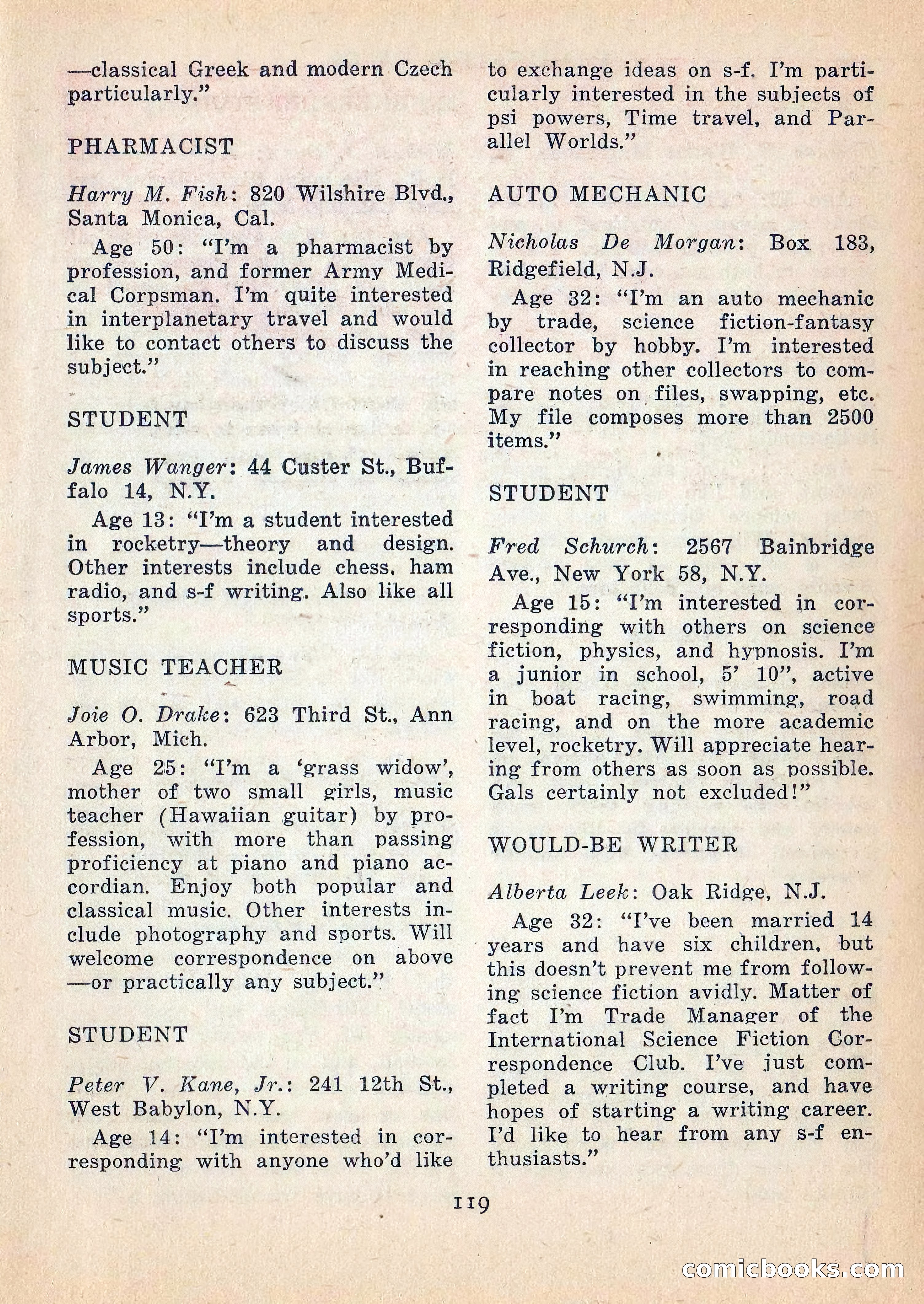 Imaginative Tales, July 1957 — page 120 of 133