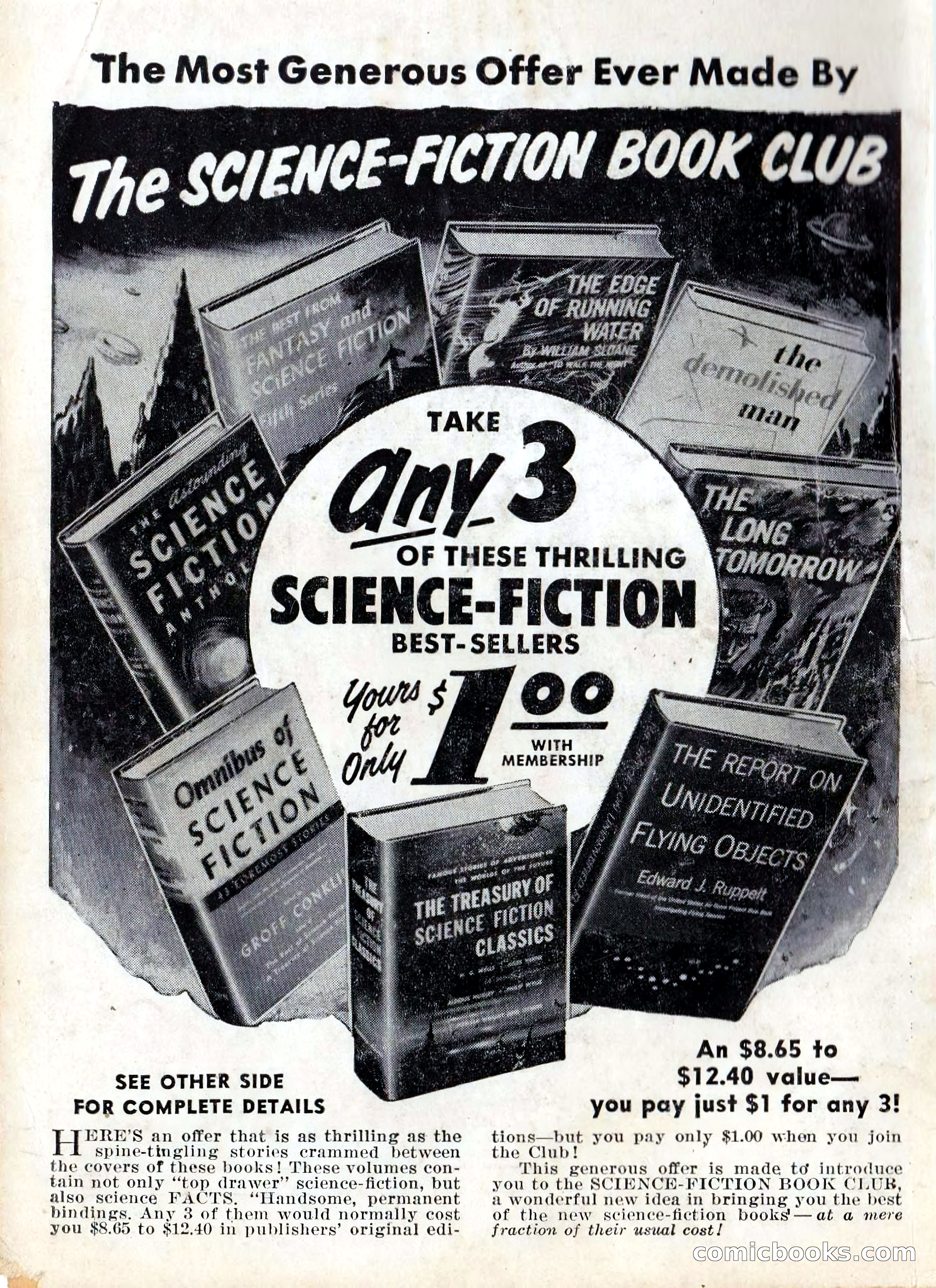 Imaginative Tales, July 1957 — page 133 of 133