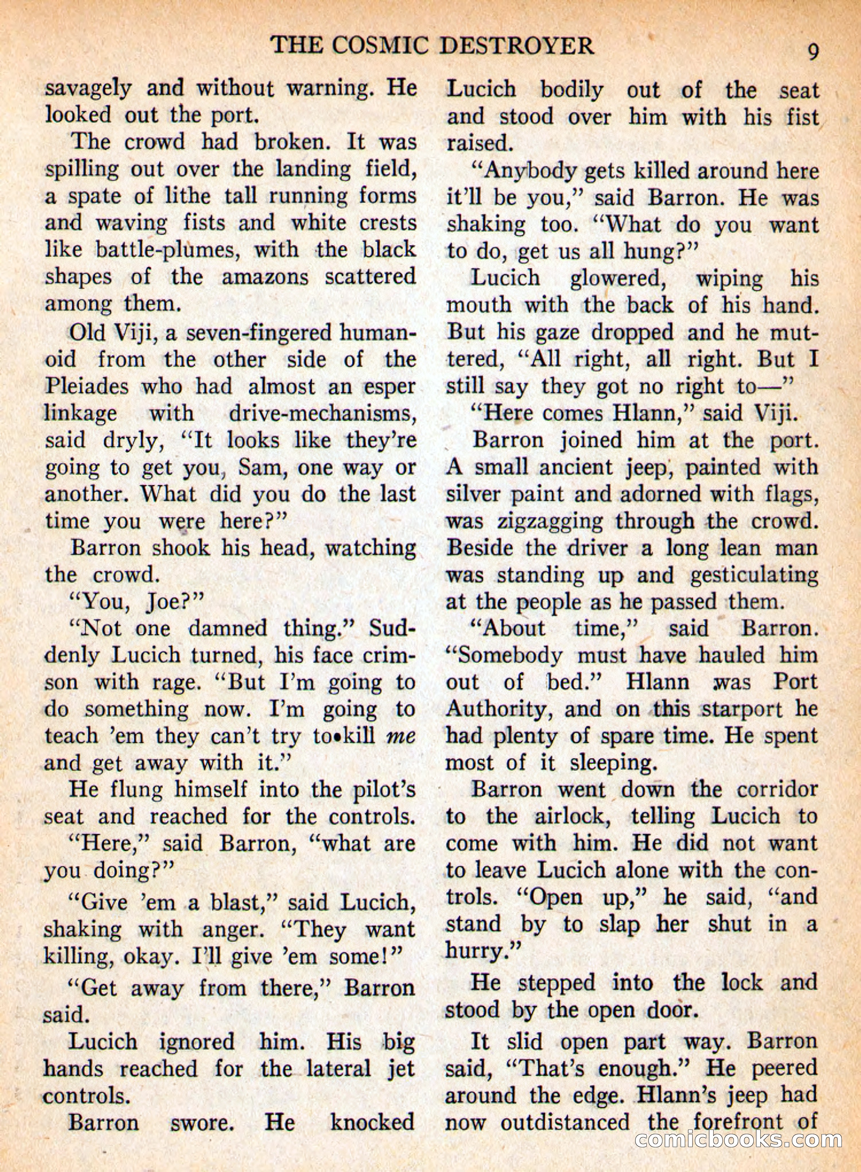 Imaginative Tales, September 1957 — page 9 of 132