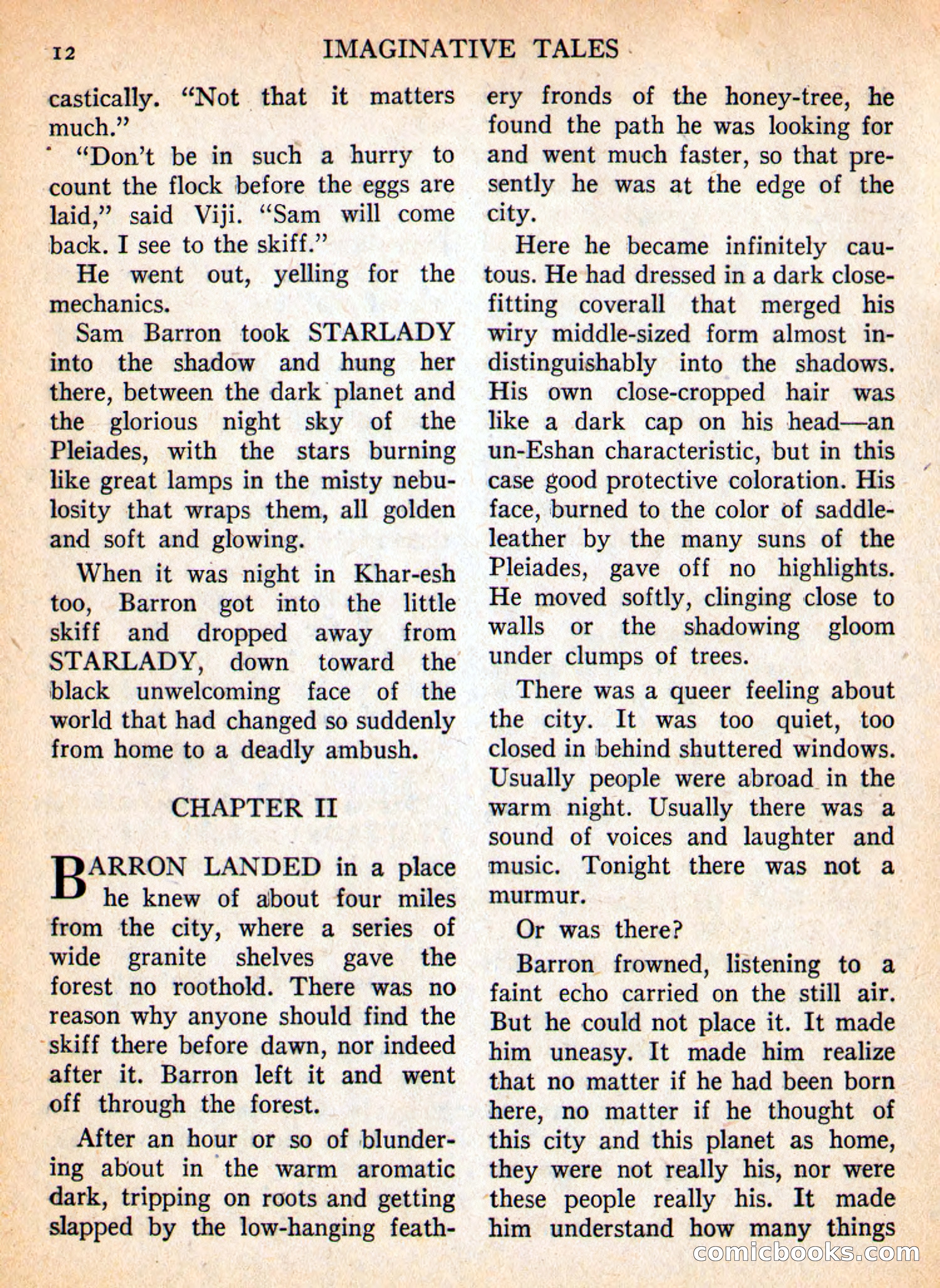 Imaginative Tales, September 1957 — page 12 of 132