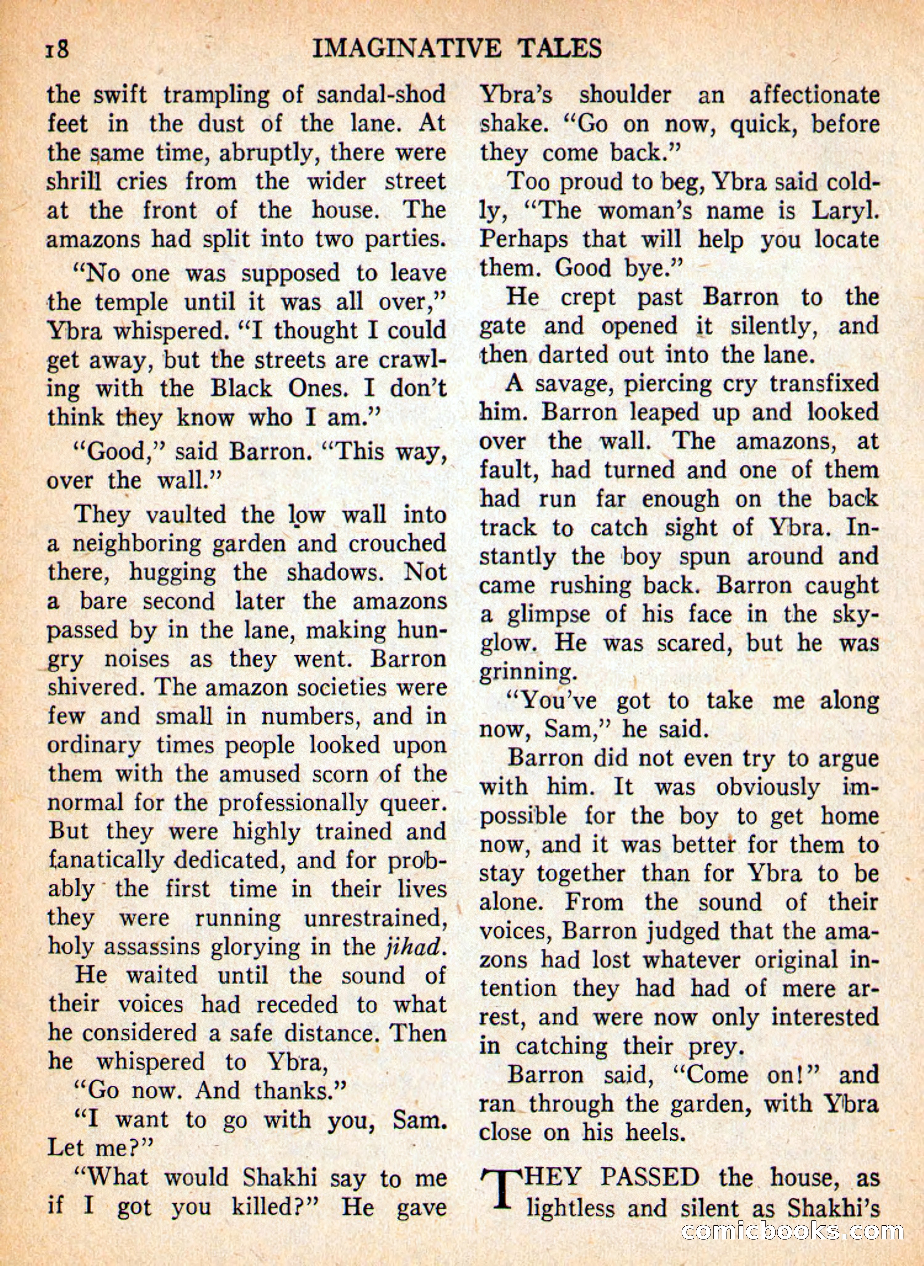 Imaginative Tales, September 1957 — page 18 of 132