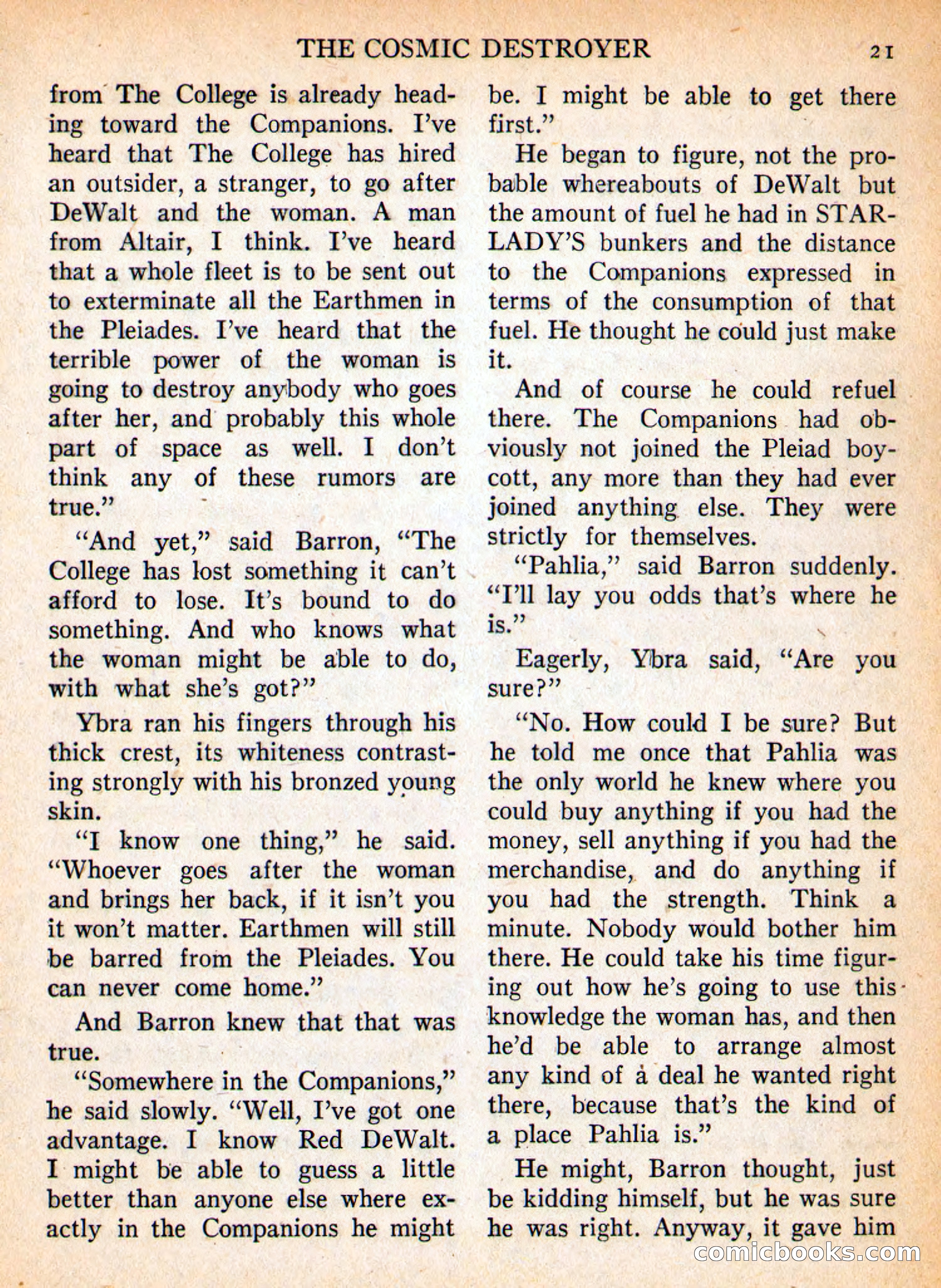 Imaginative Tales, September 1957 — page 21 of 132