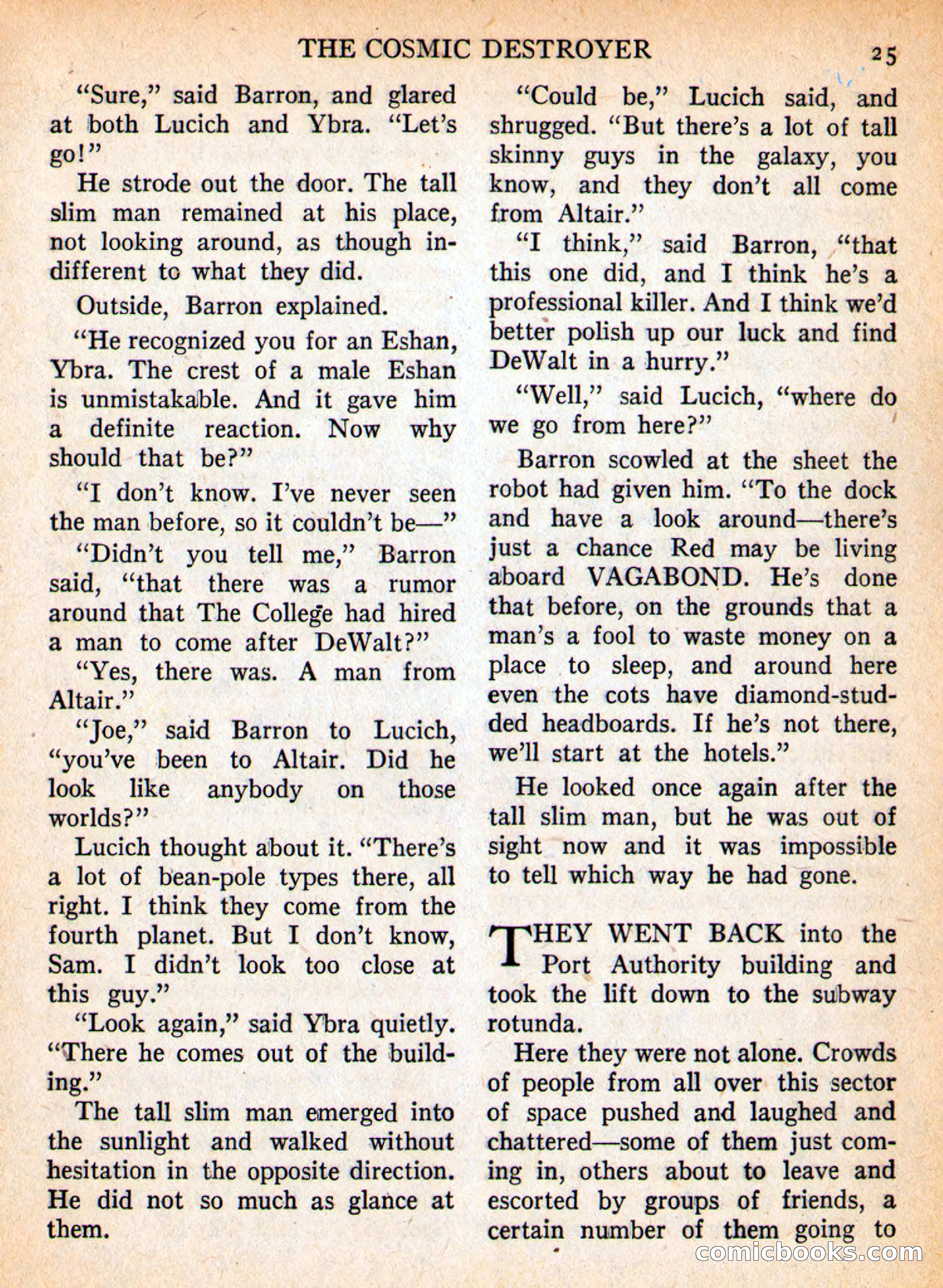 Imaginative Tales, September 1957 — page 25 of 132