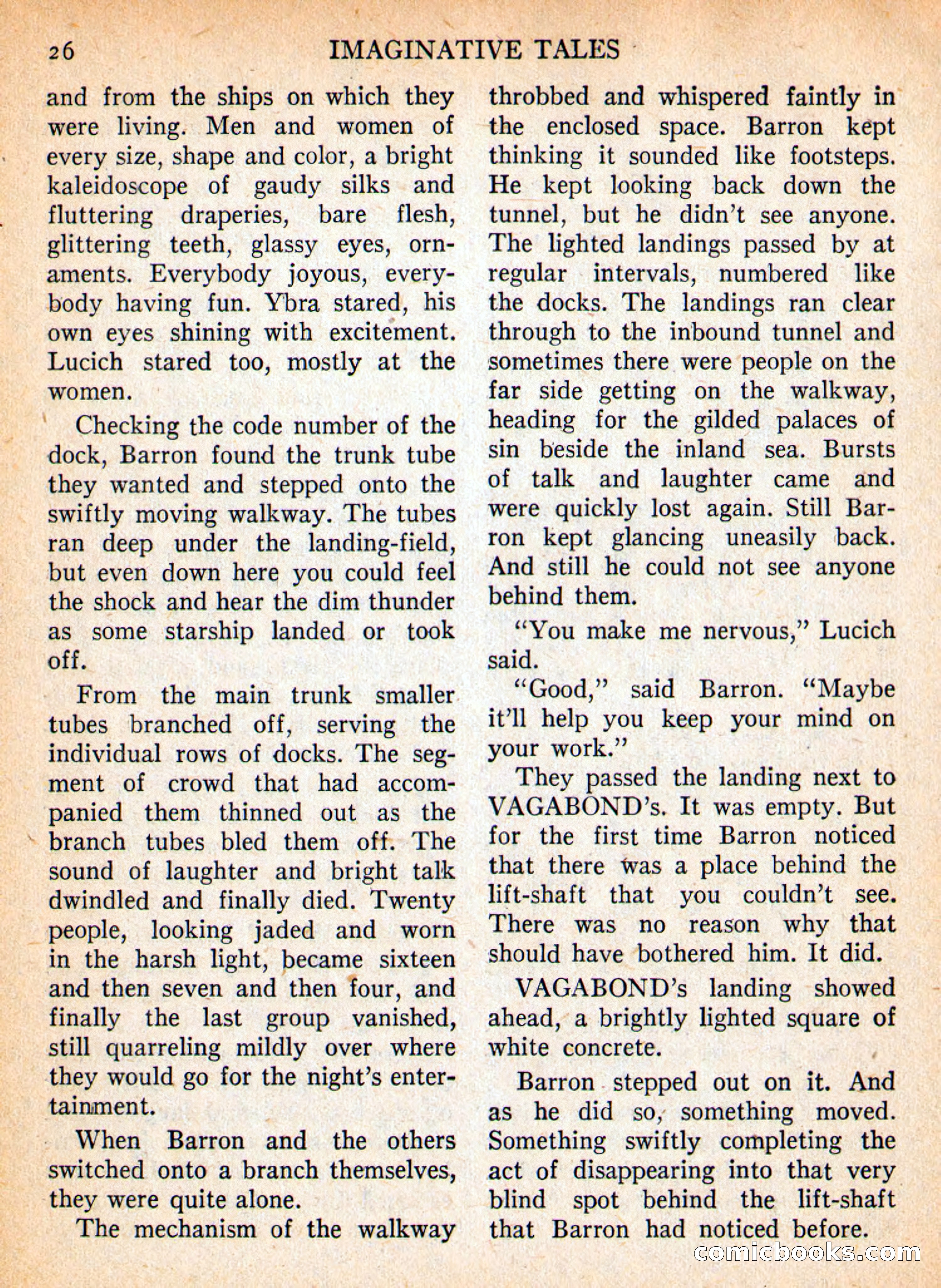 Imaginative Tales, September 1957 — page 26 of 132