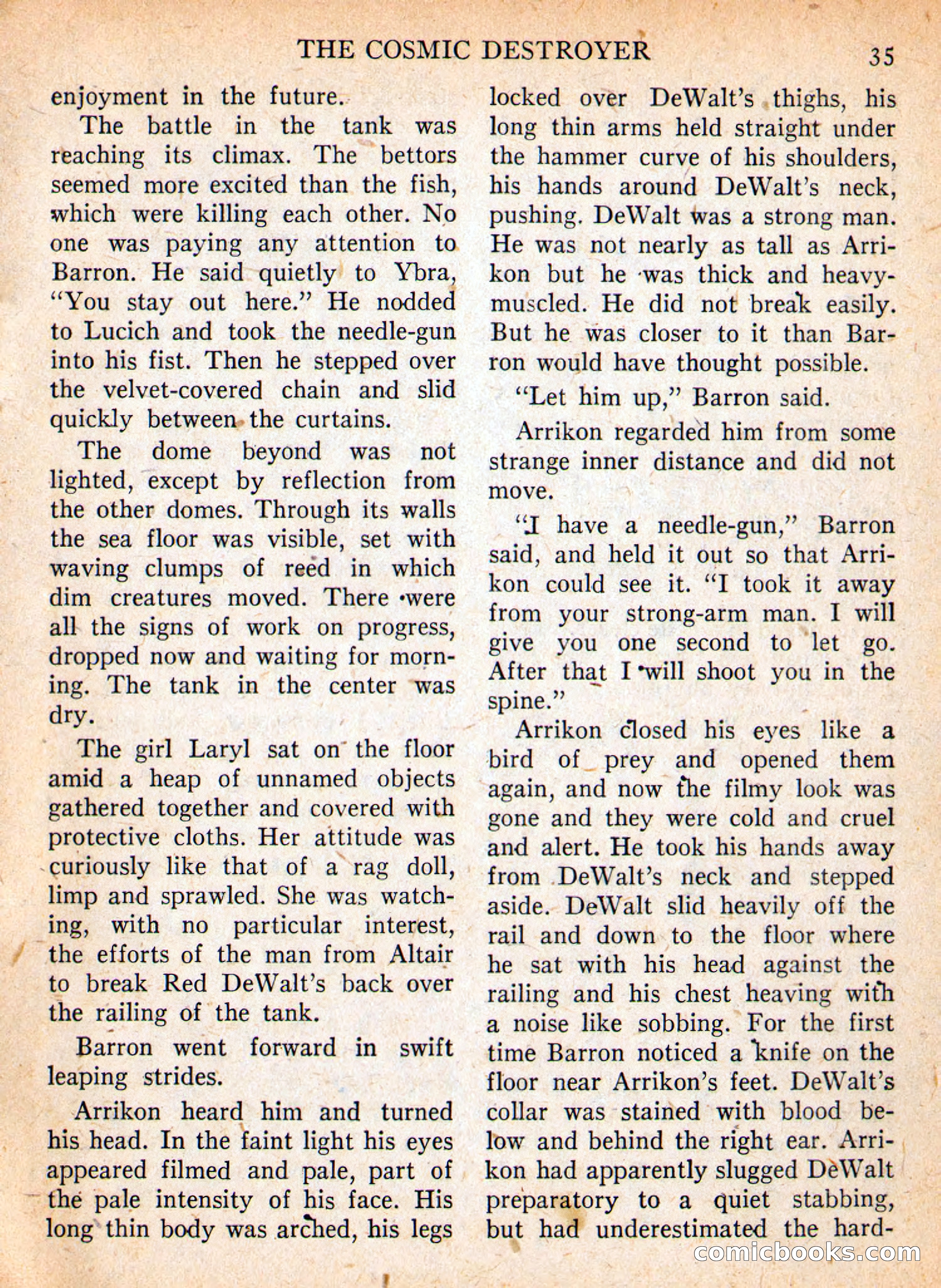 Imaginative Tales, September 1957 — page 35 of 132