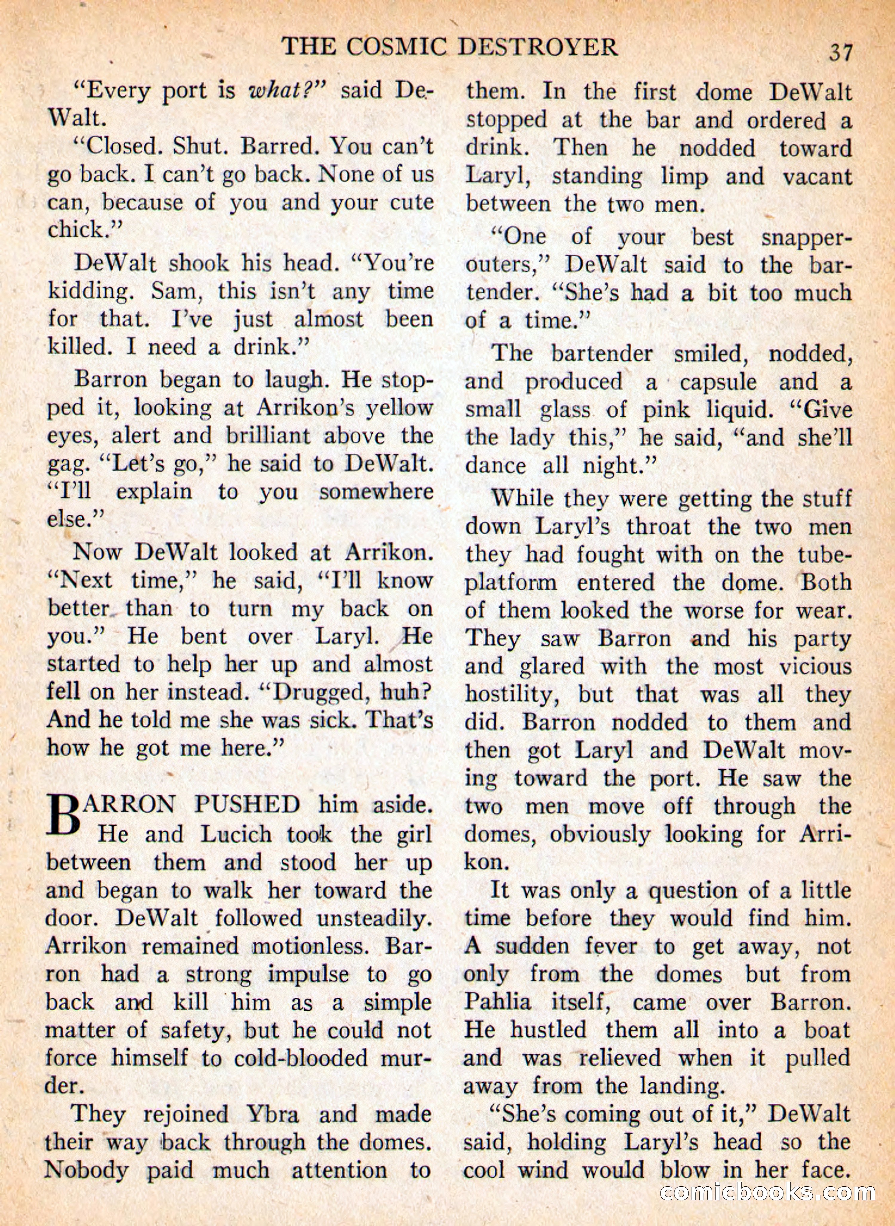 Imaginative Tales, September 1957 — page 37 of 132