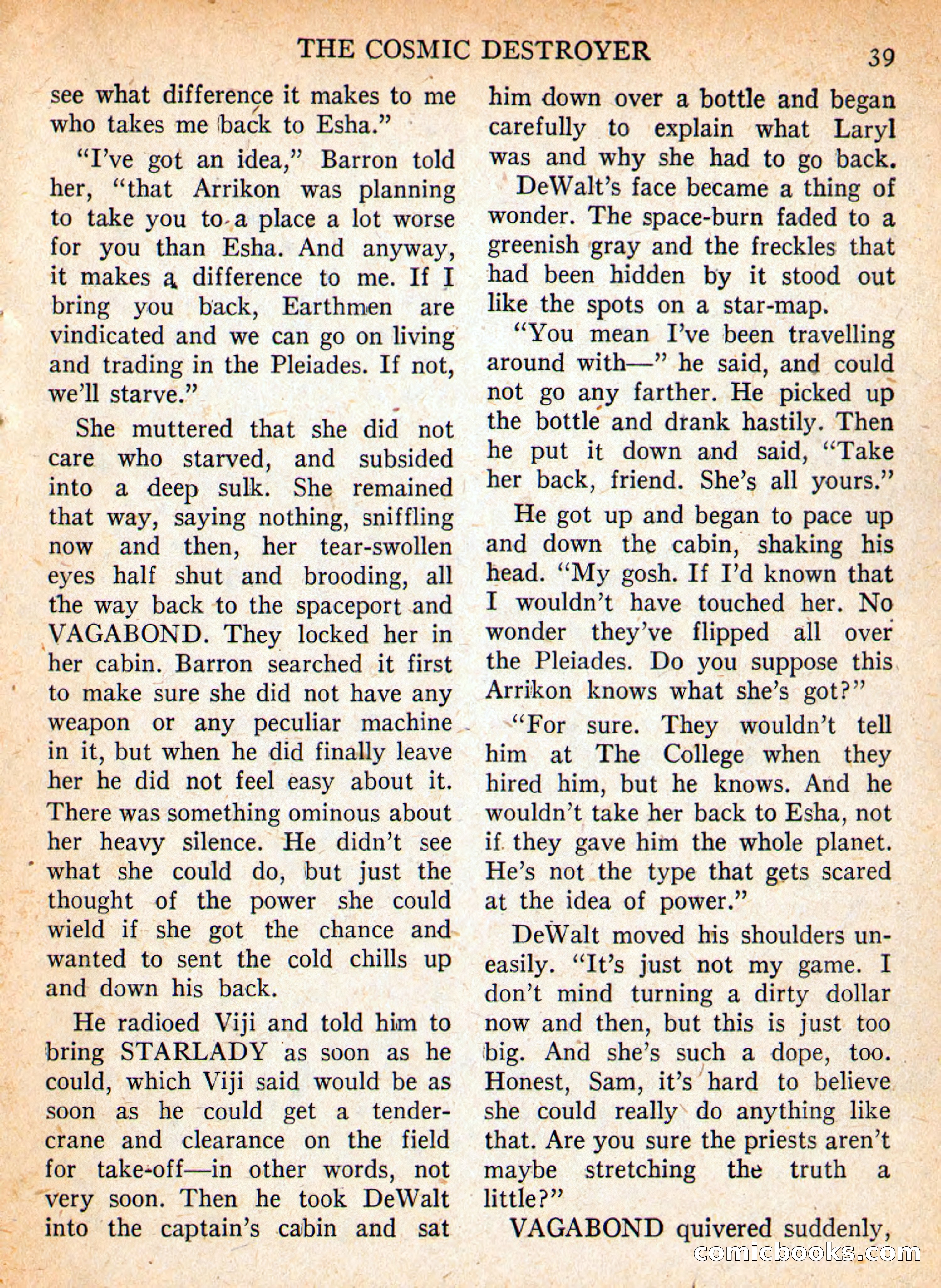 Imaginative Tales, September 1957 — page 39 of 132