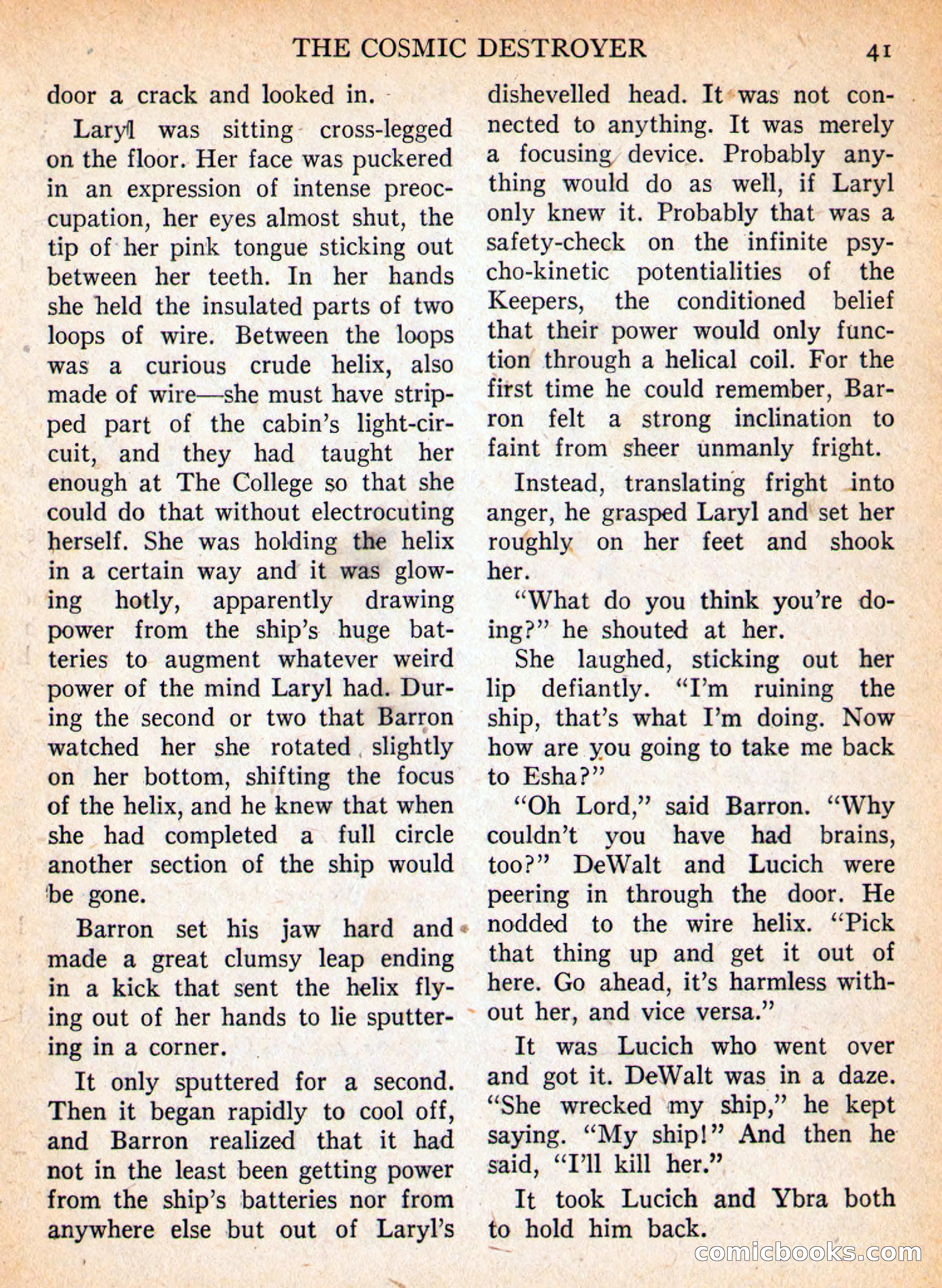 Imaginative Tales, September 1957 — page 41 of 132