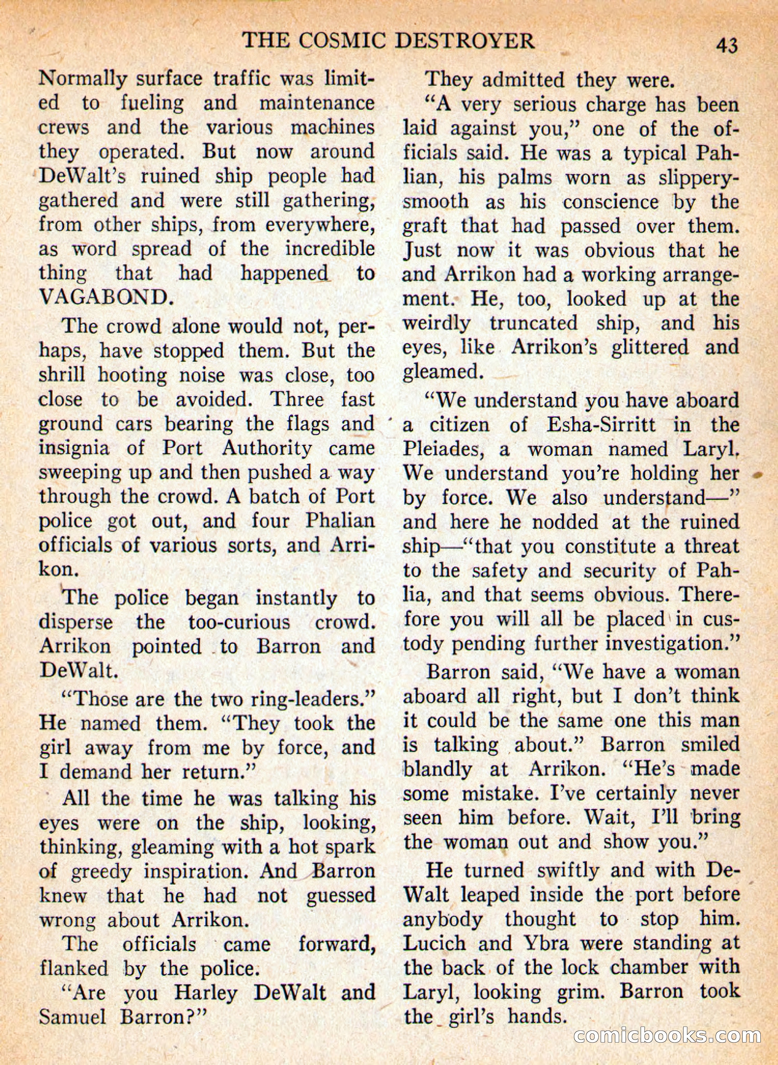 Imaginative Tales, September 1957 — page 43 of 132