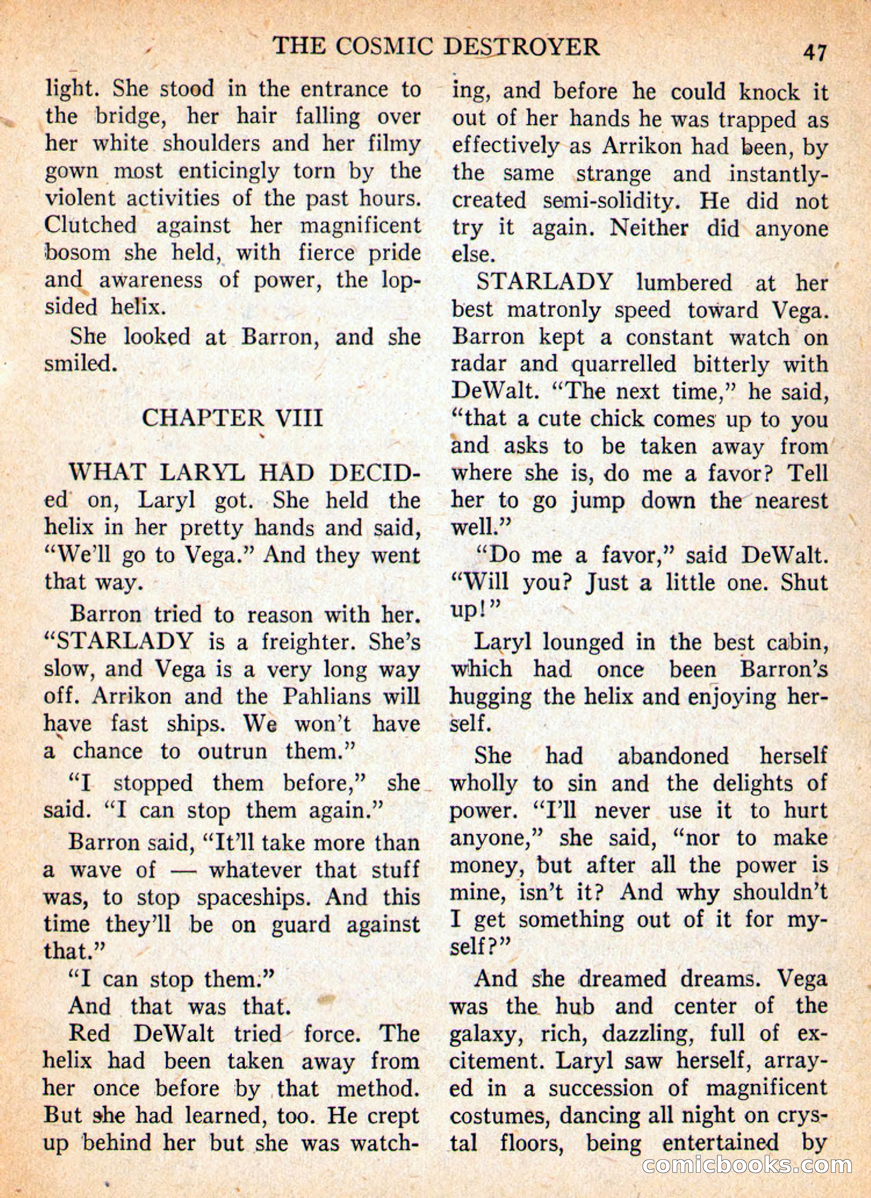 Imaginative Tales, September 1957 — page 47 of 132