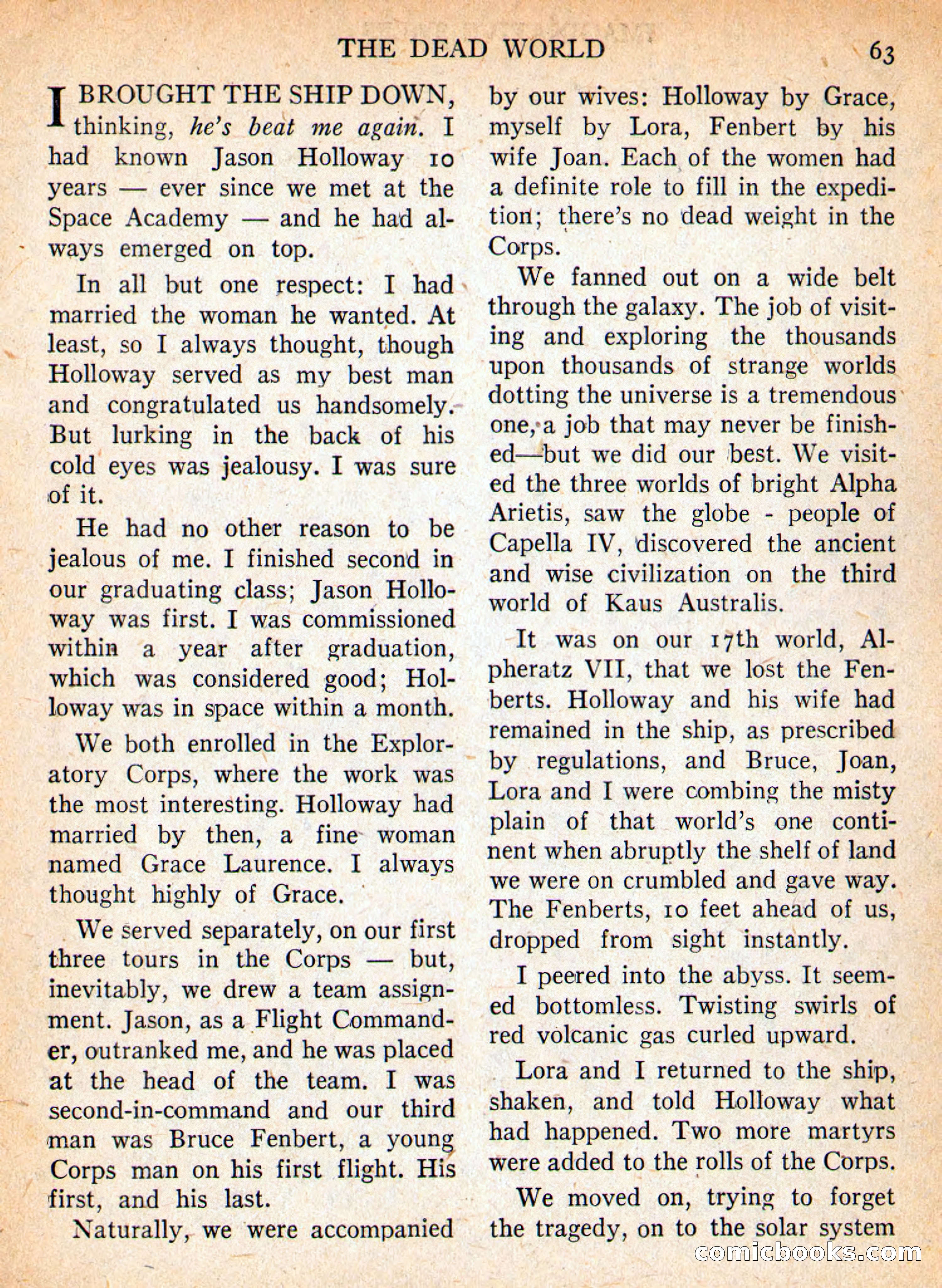 Imaginative Tales, September 1957 — page 63 of 132