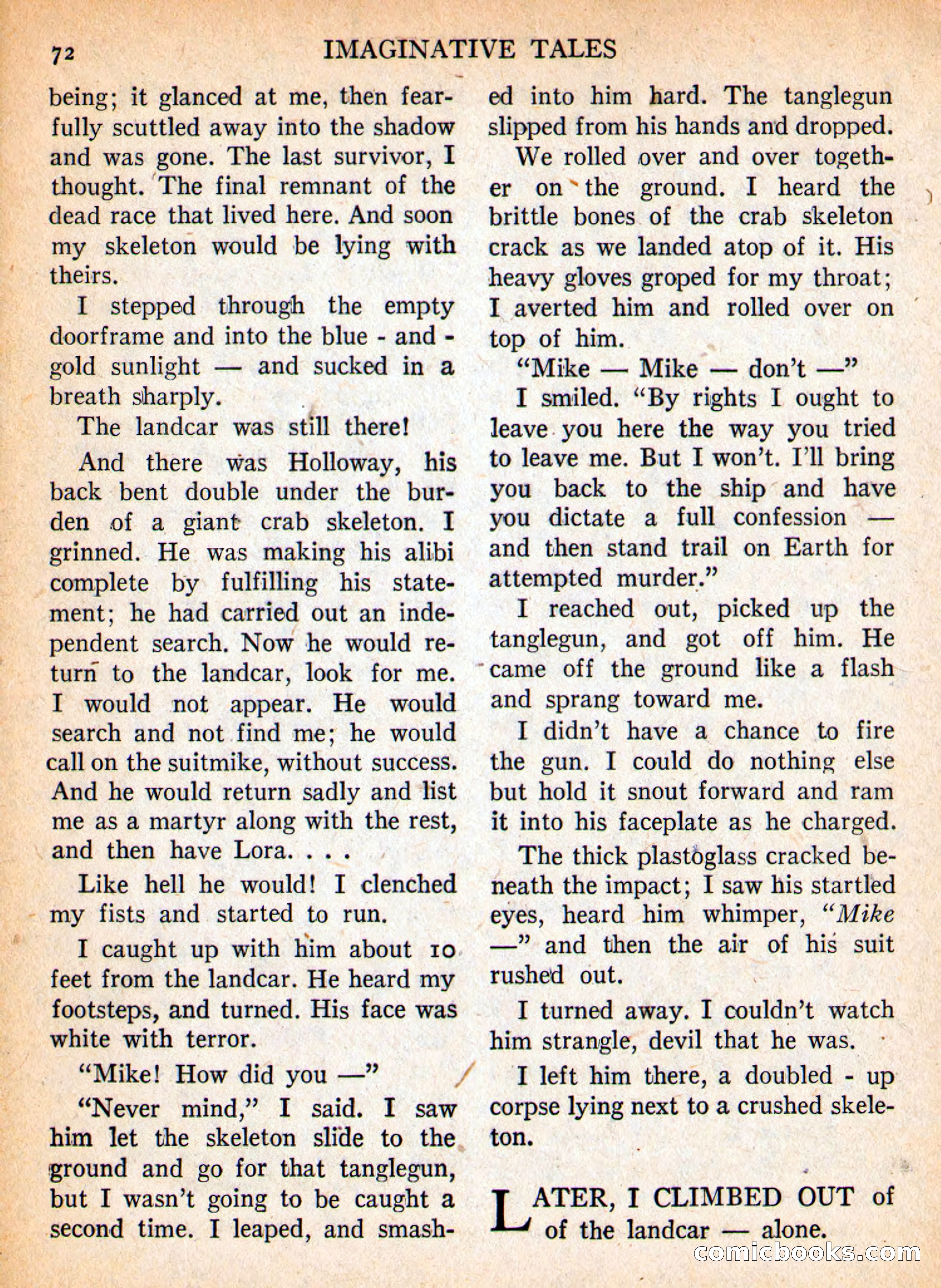Imaginative Tales, September 1957 — page 72 of 132