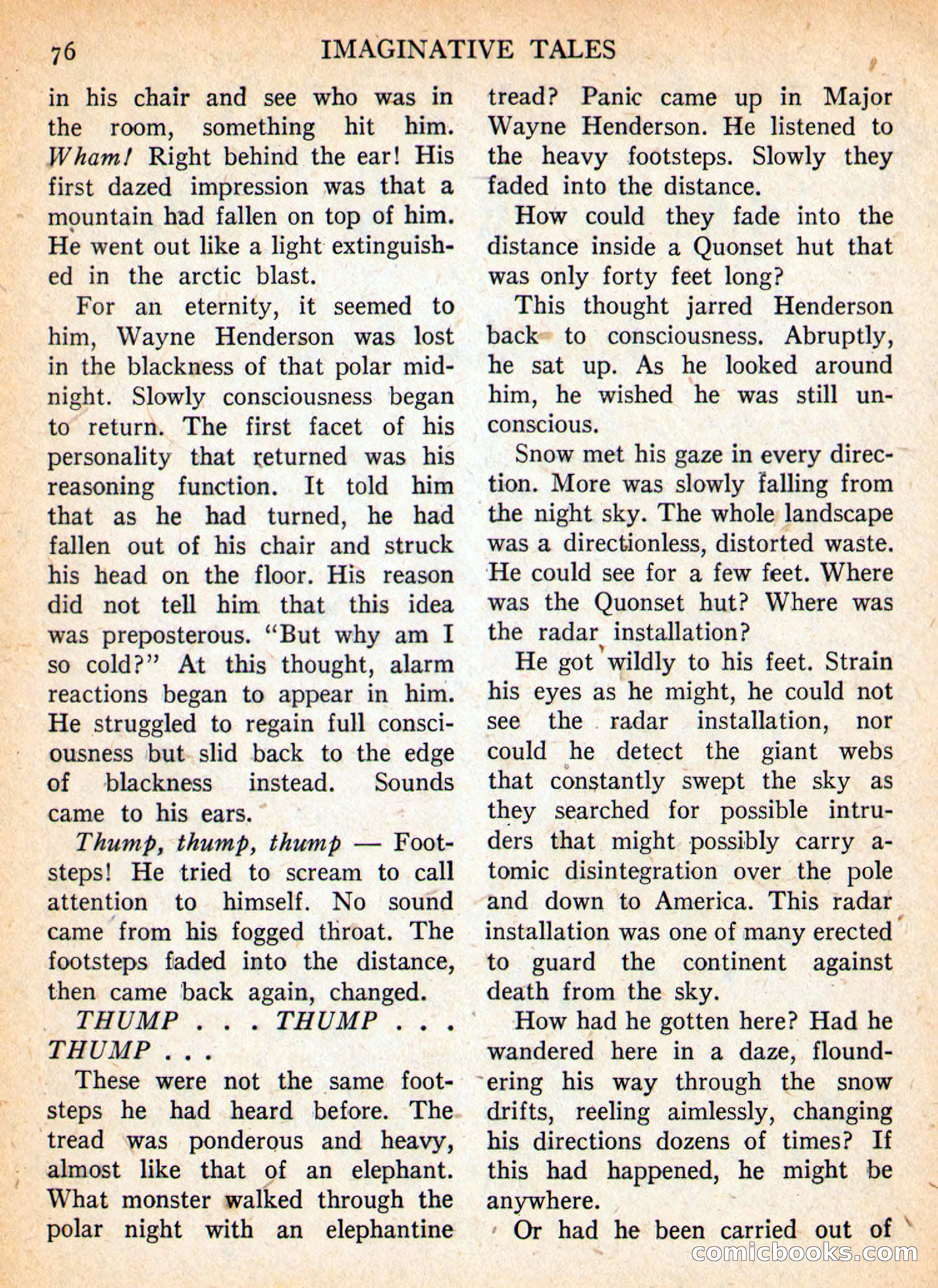 Imaginative Tales, September 1957 — page 76 of 132