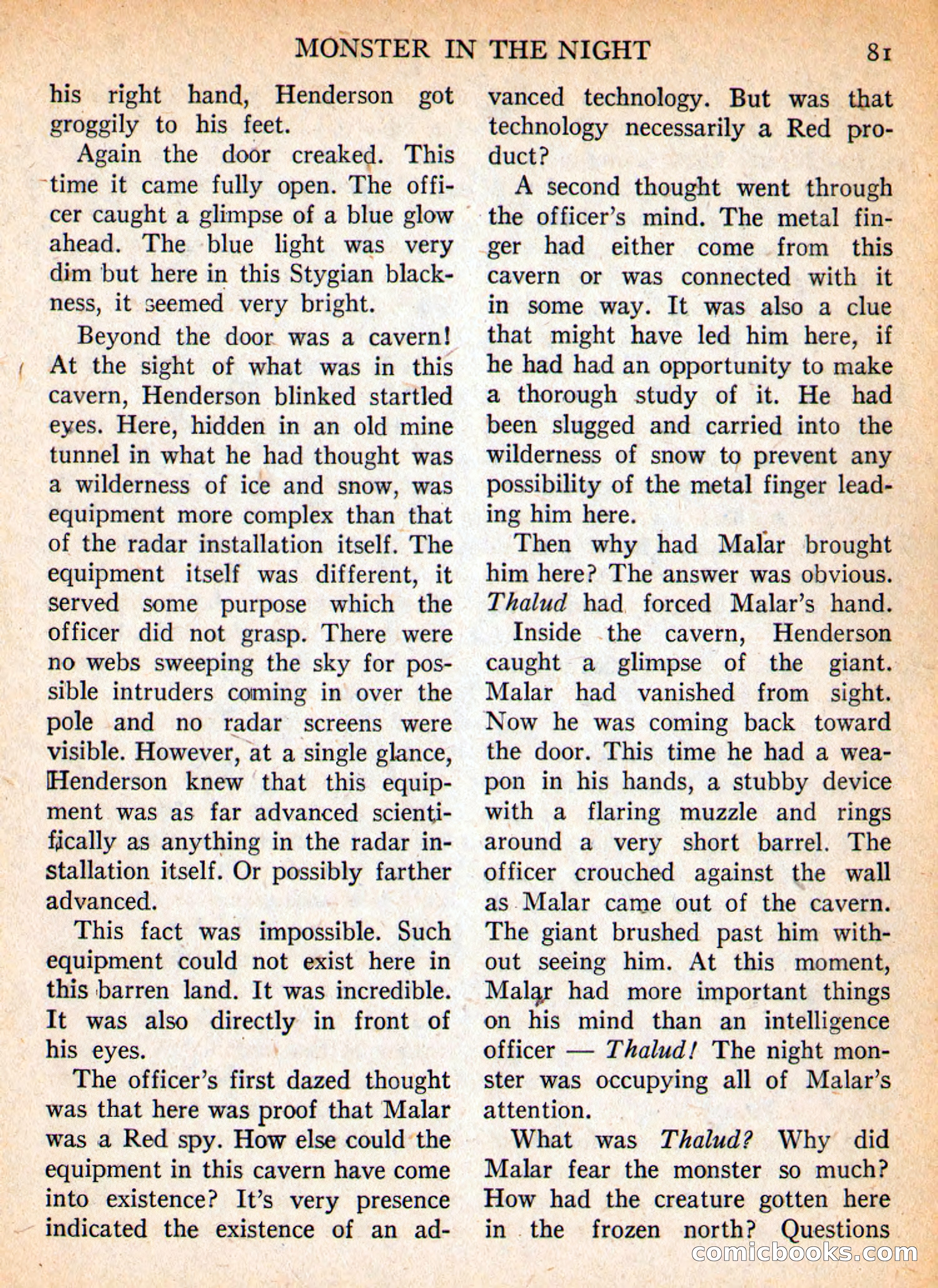 Imaginative Tales, September 1957 — page 81 of 132
