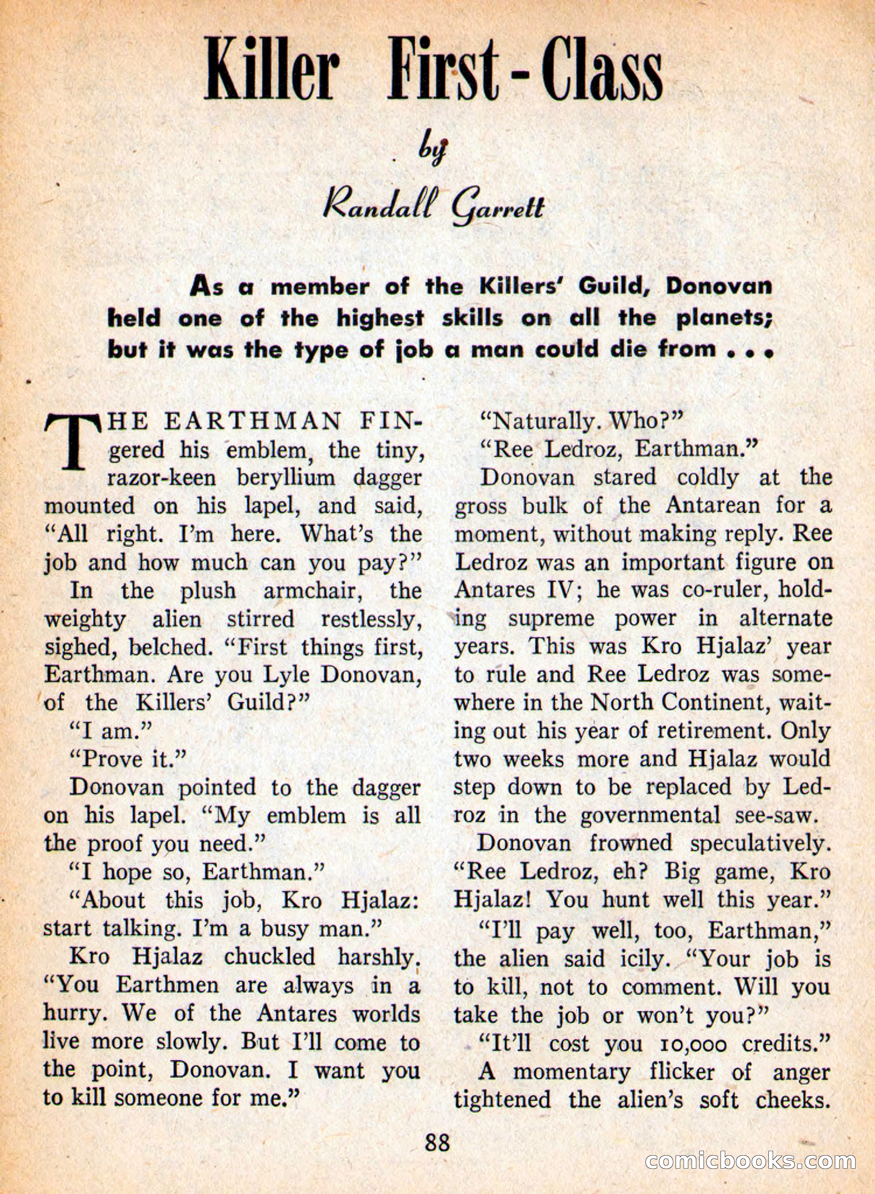 Imaginative Tales, September 1957 — page 88 of 132
