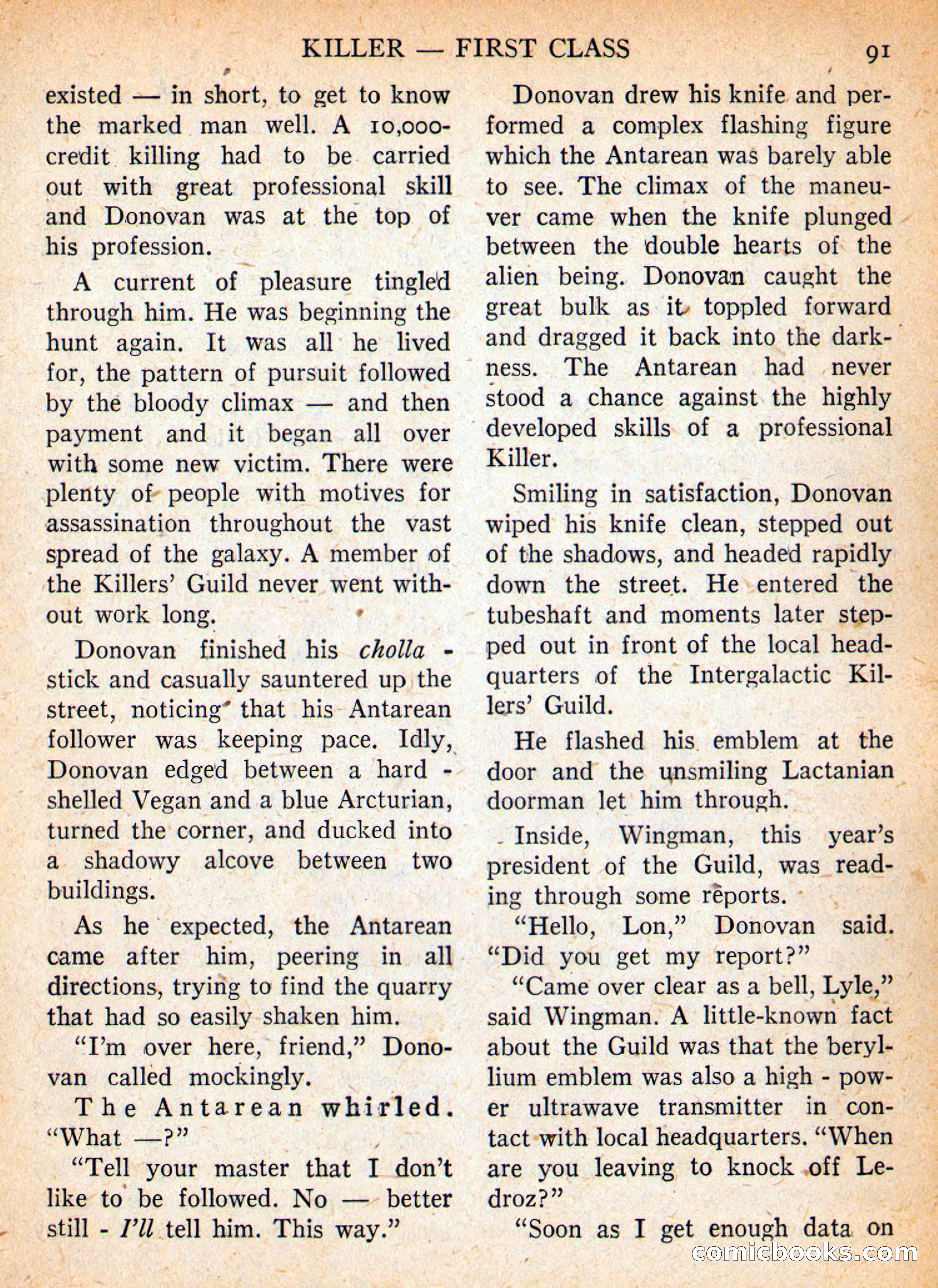 Imaginative Tales, September 1957 — page 91 of 132