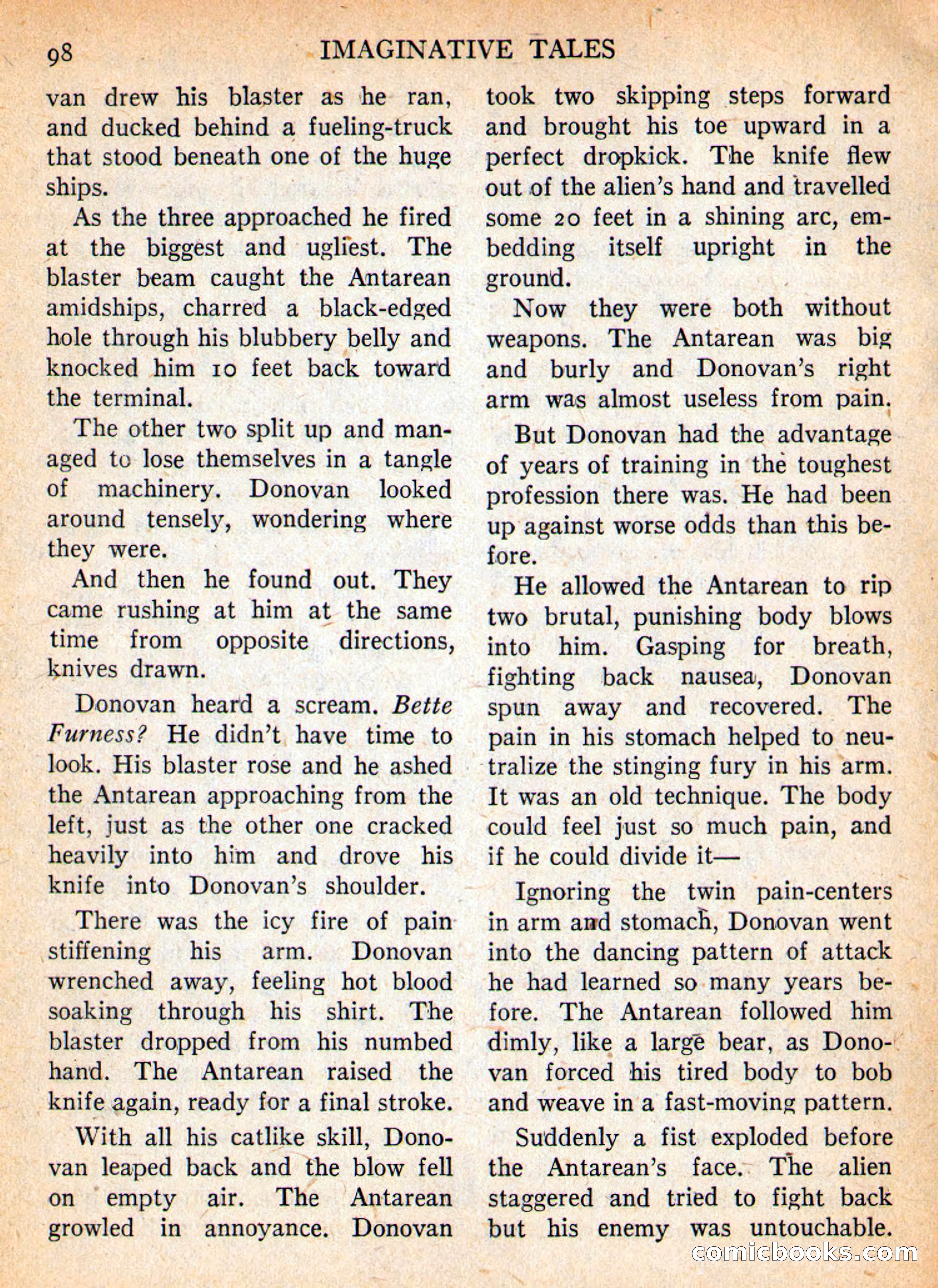 Imaginative Tales, September 1957 — page 98 of 132
