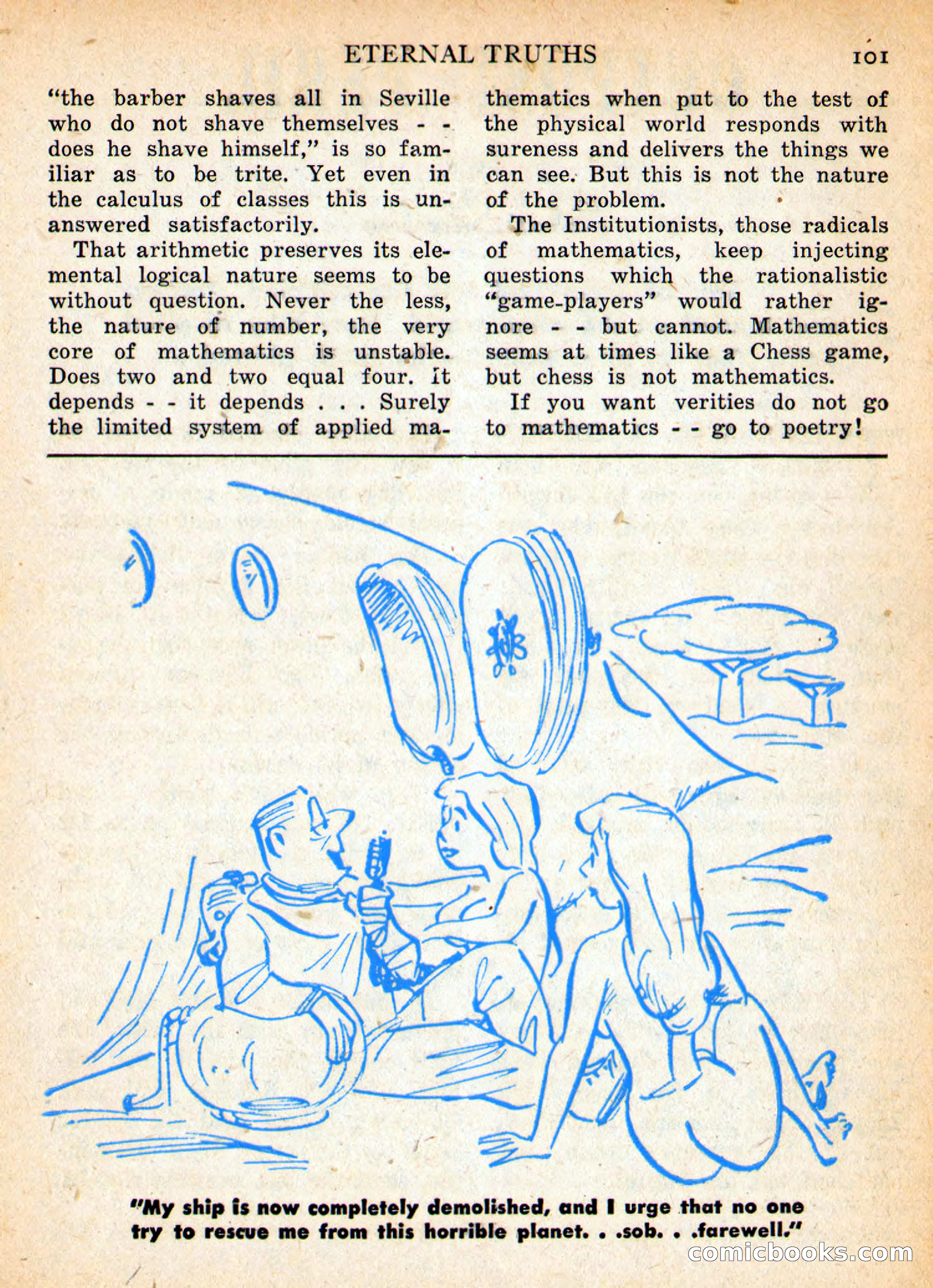 Imaginative Tales, September 1957 — page 101 of 132