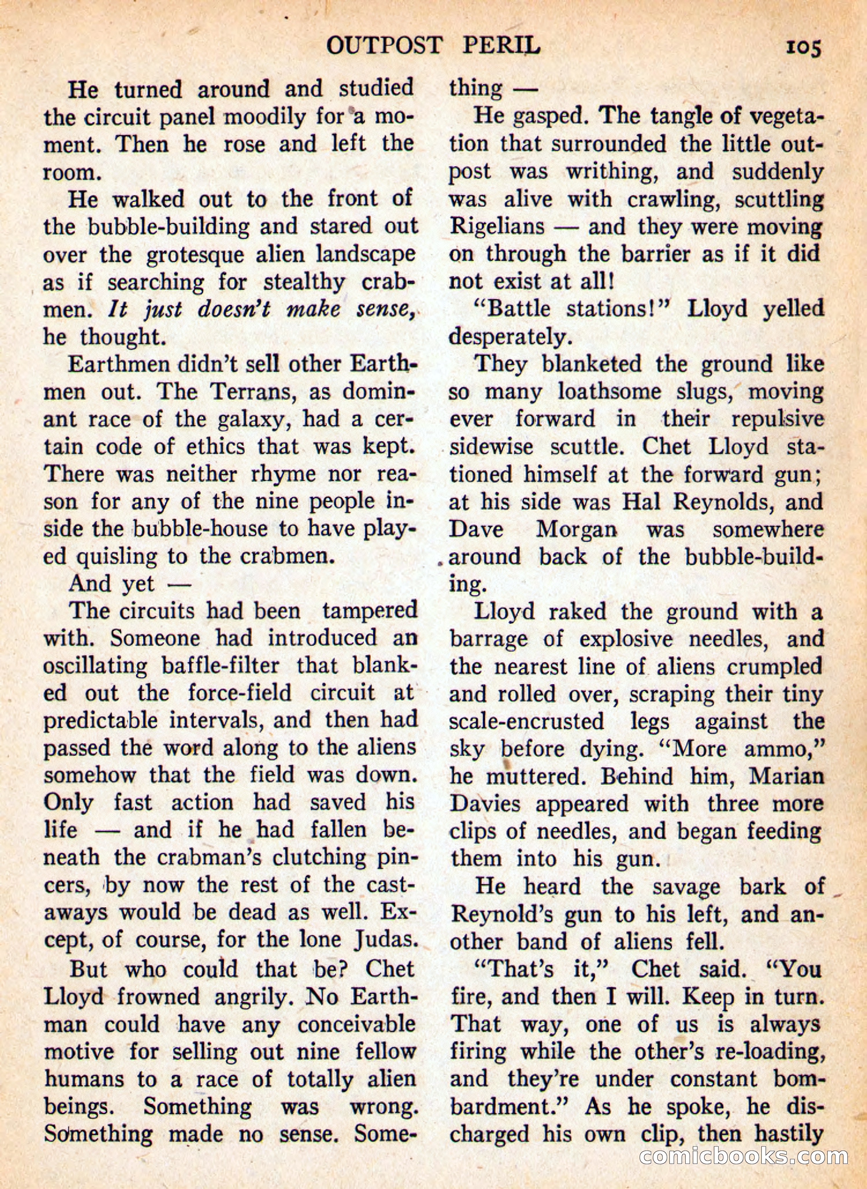 Imaginative Tales, September 1957 — page 105 of 132