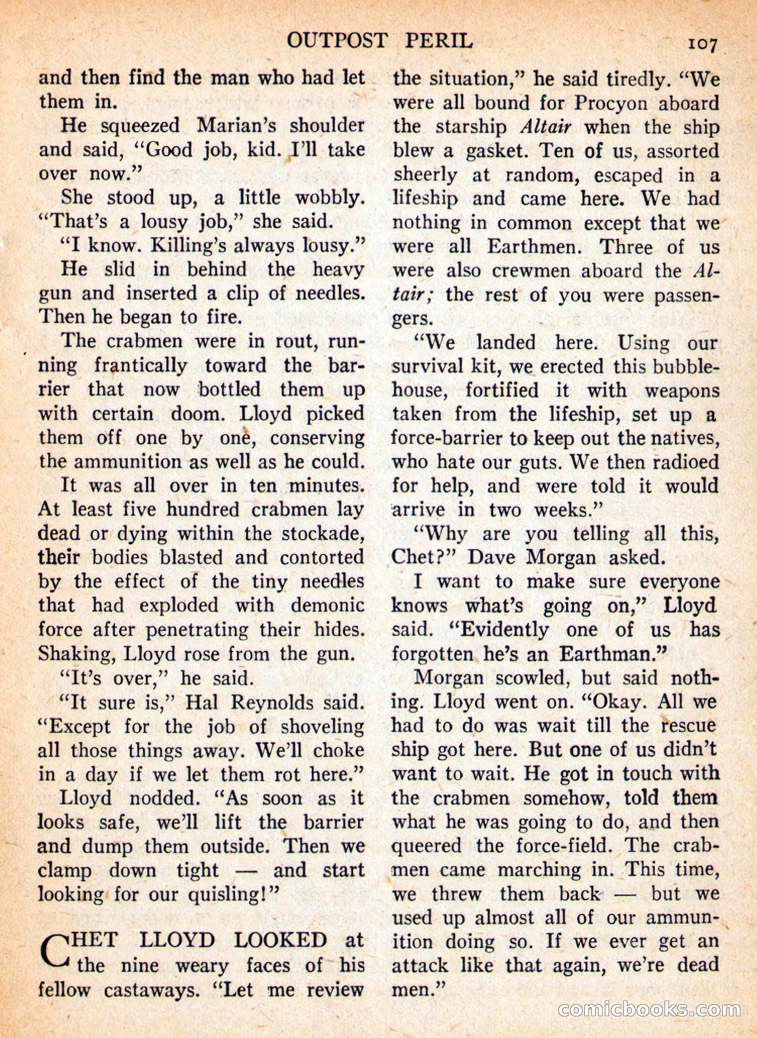 Imaginative Tales, September 1957 — page 107 of 132