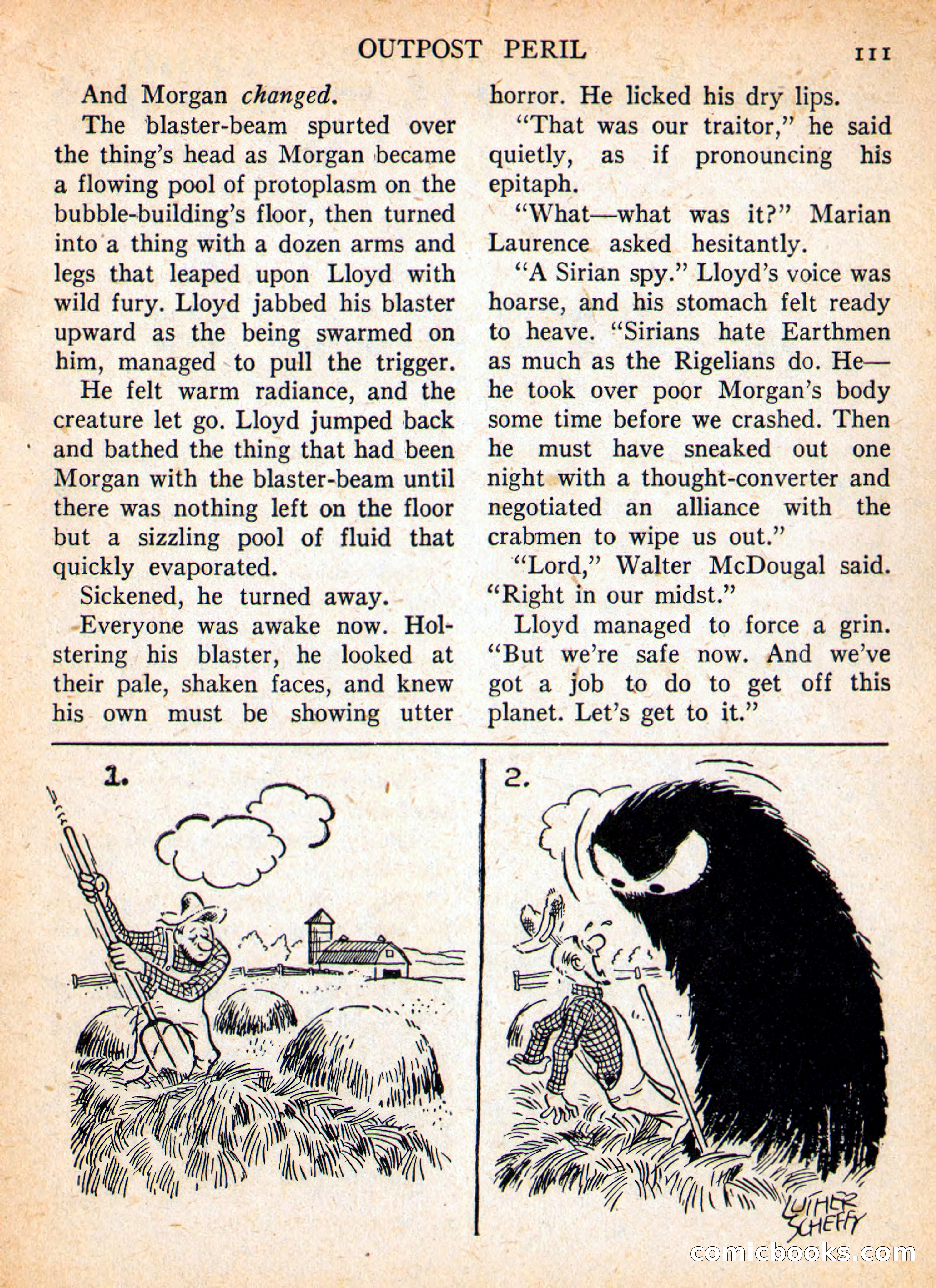 Imaginative Tales, September 1957 — page 111 of 132