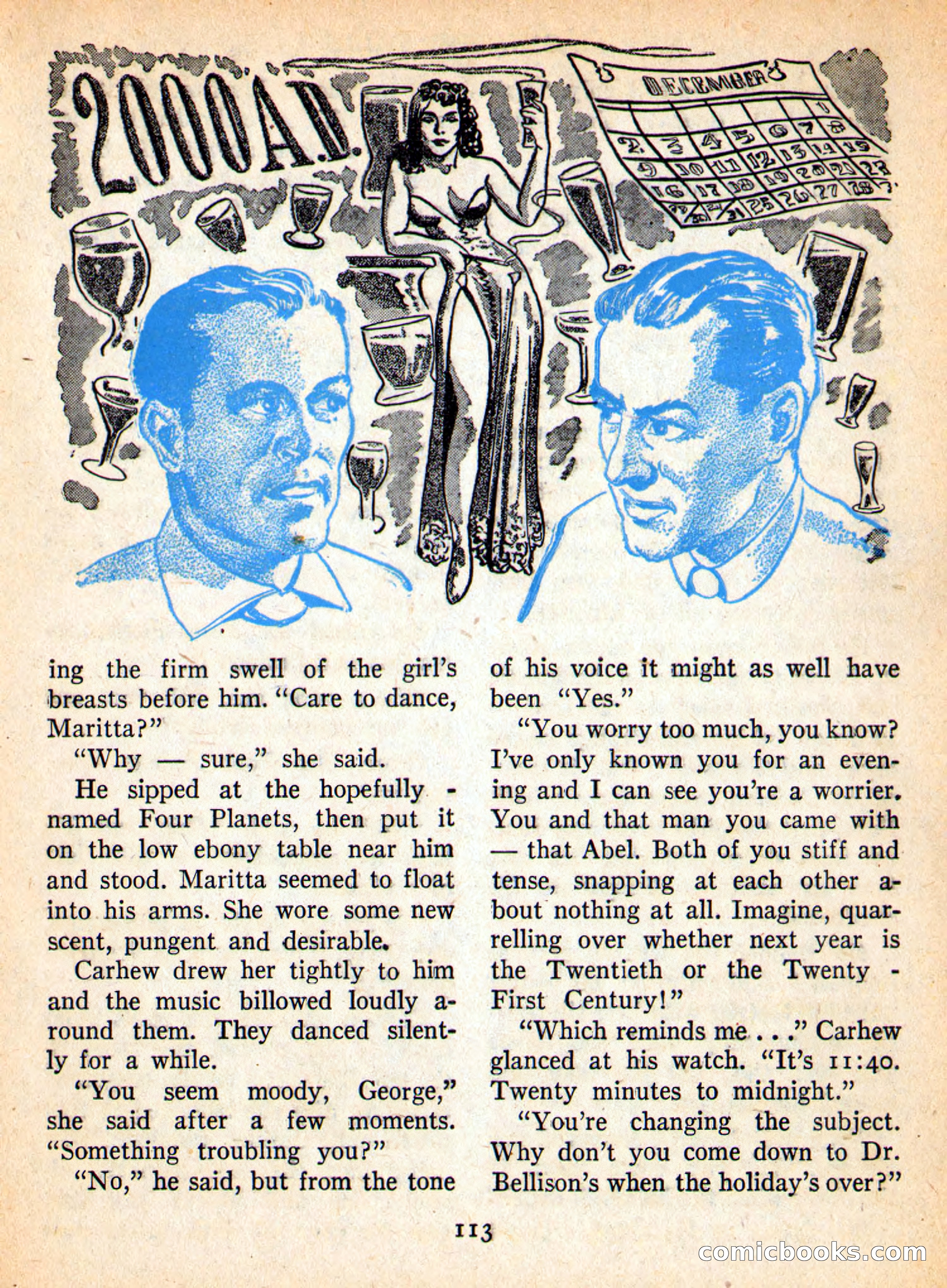 Imaginative Tales, September 1957 — page 113 of 132