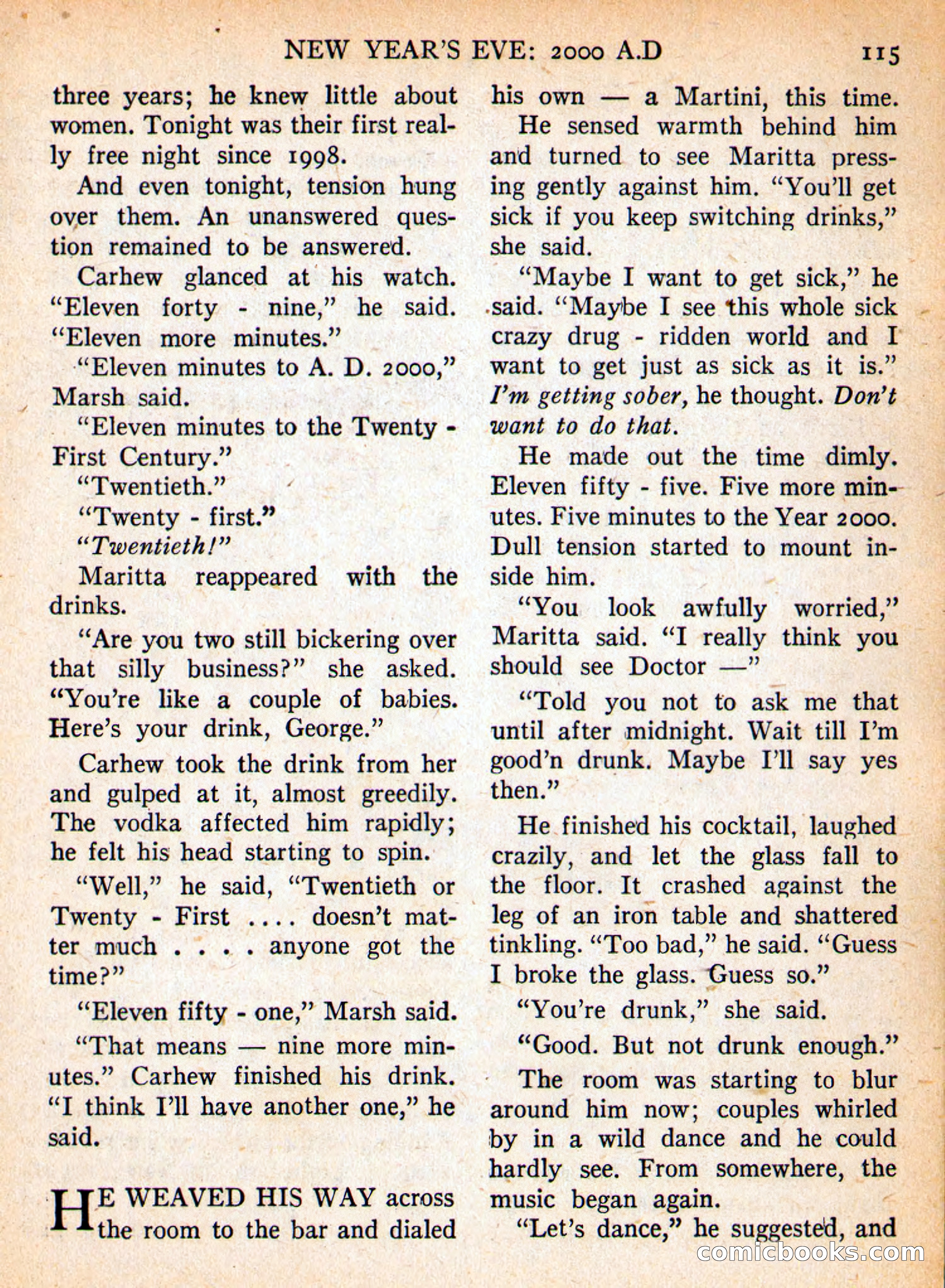 Imaginative Tales, September 1957 — page 115 of 132