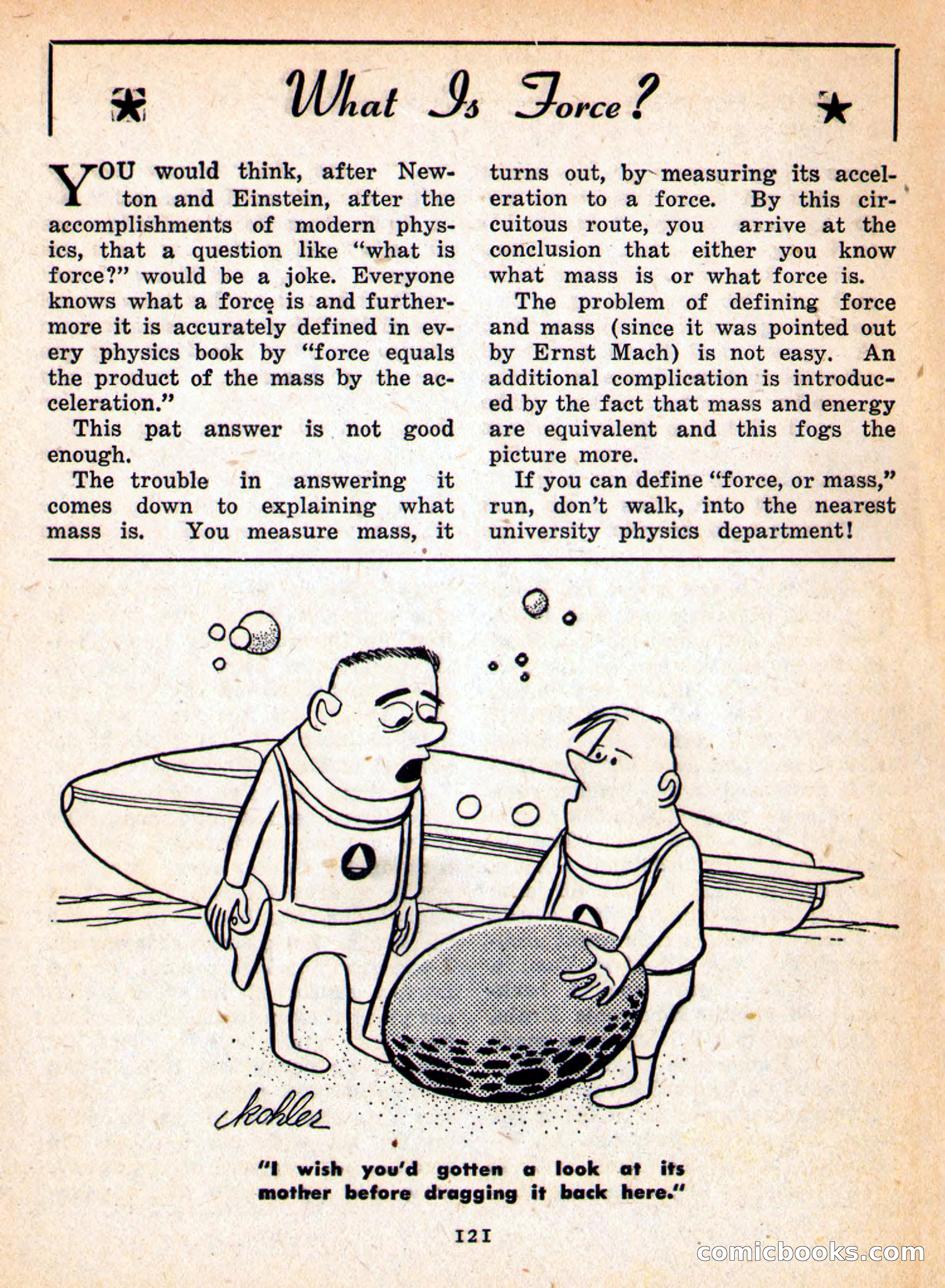 Imaginative Tales, September 1957 — page 121 of 132