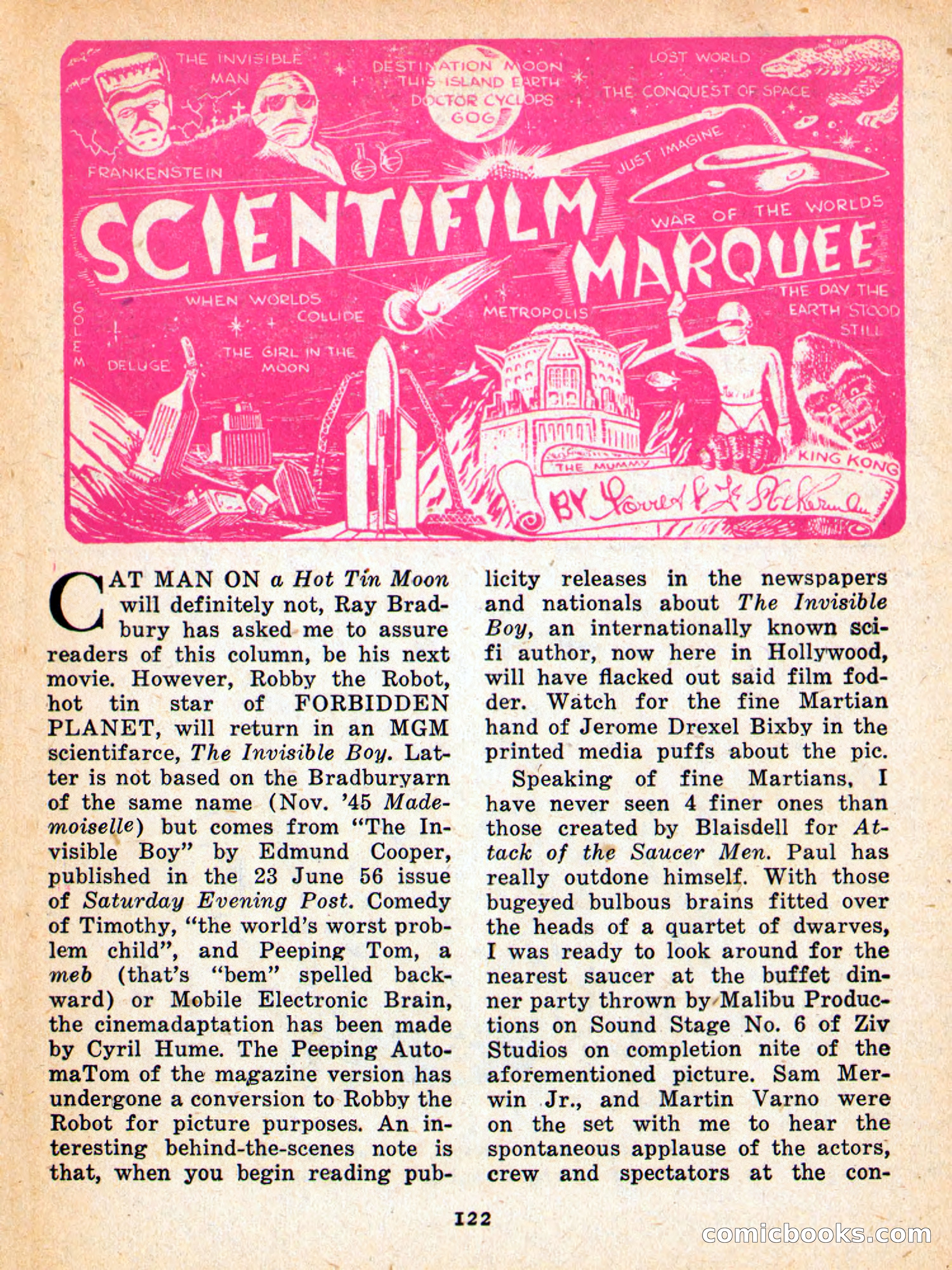 Imaginative Tales, September 1957 — page 122 of 132