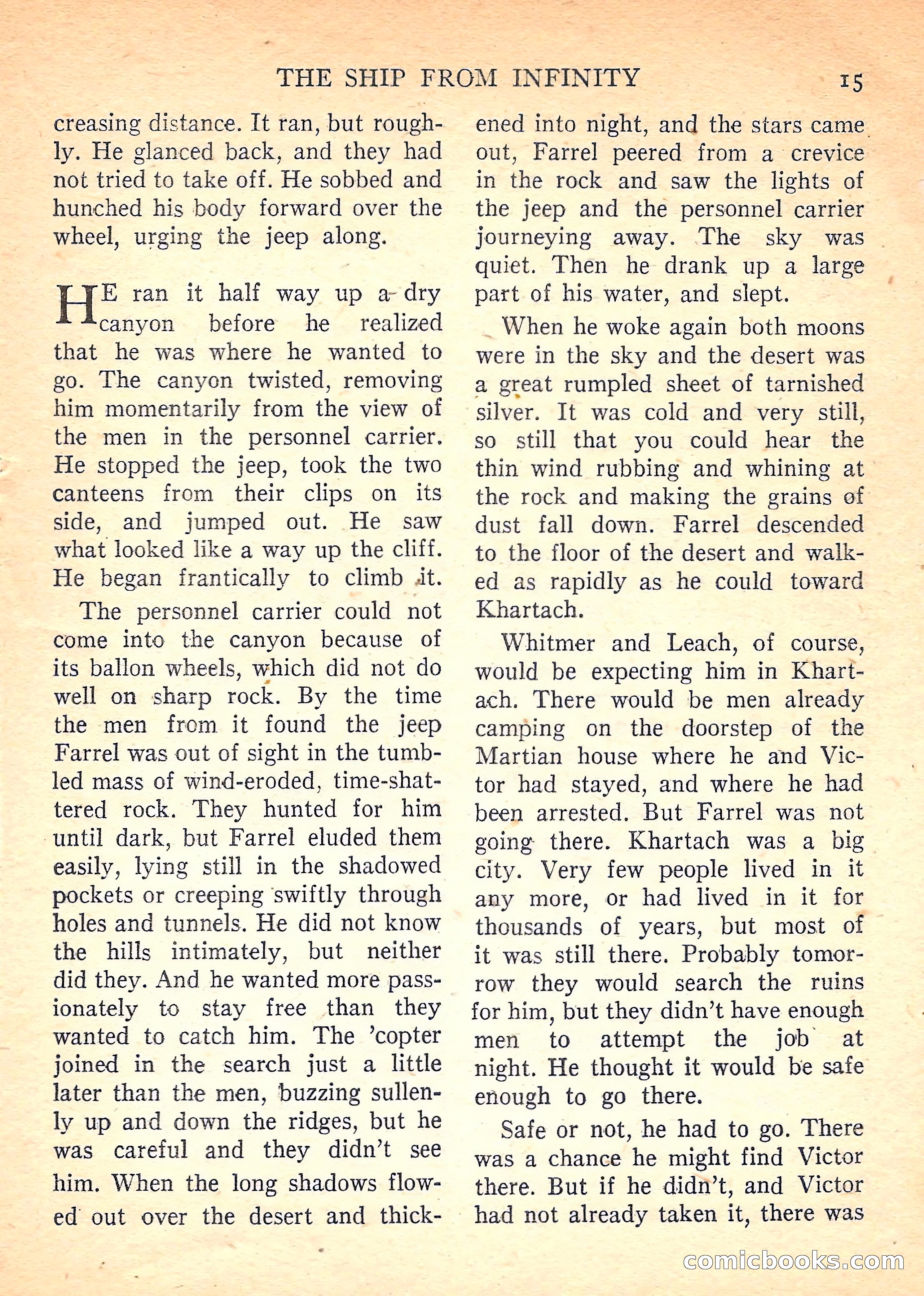 Imaginative Tales, November 1957 — page 15 of 132