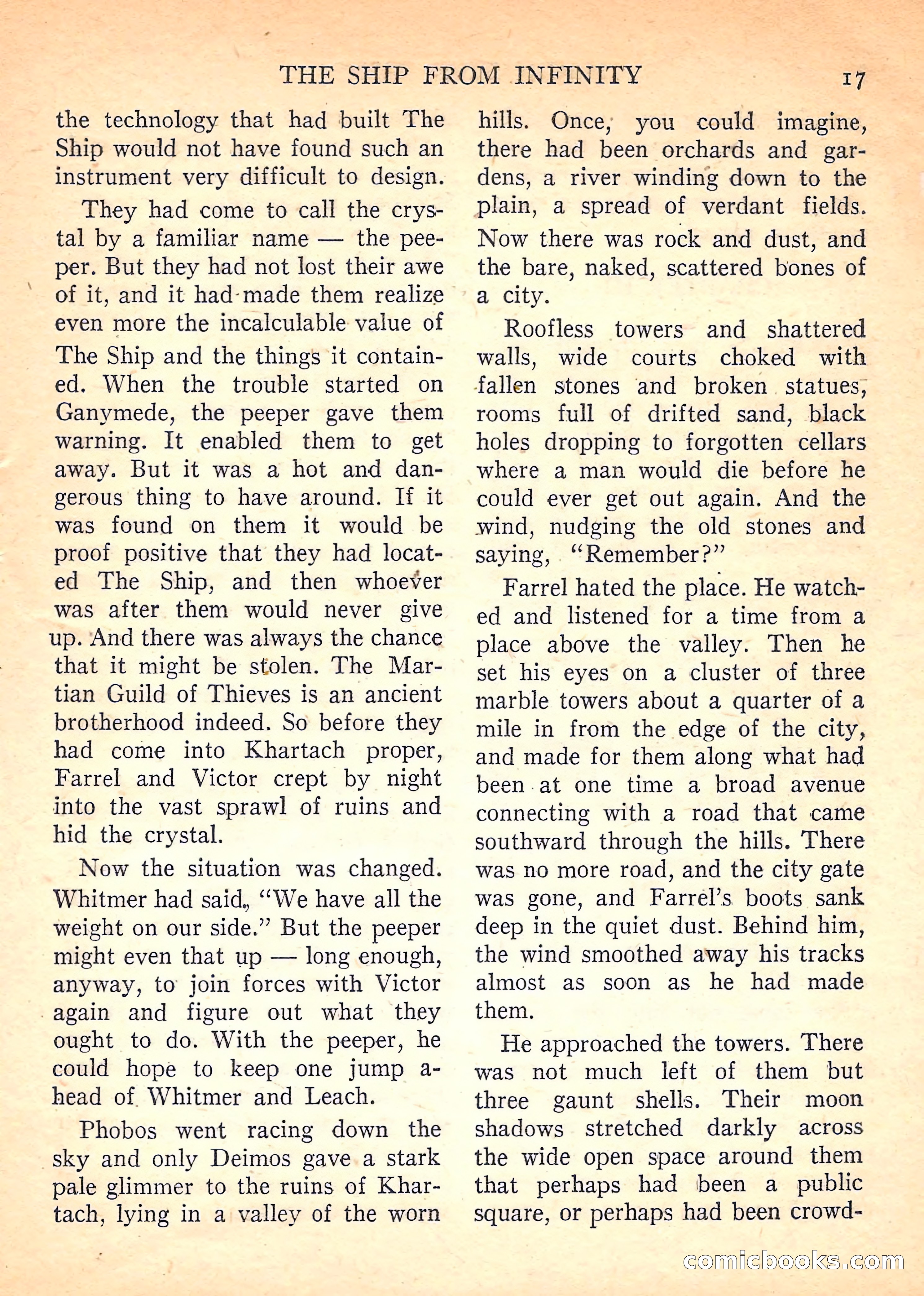 Imaginative Tales, November 1957 — page 17 of 132